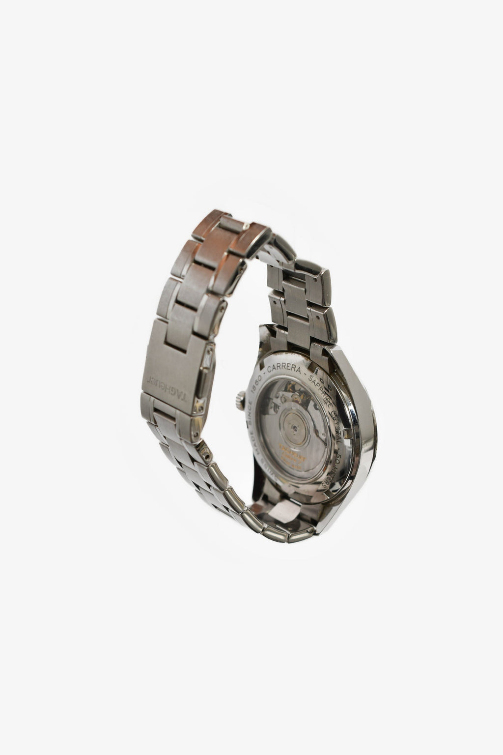 Tag Heuer Stainless Steel Carrera Twin-time Automatic 41mm Watch