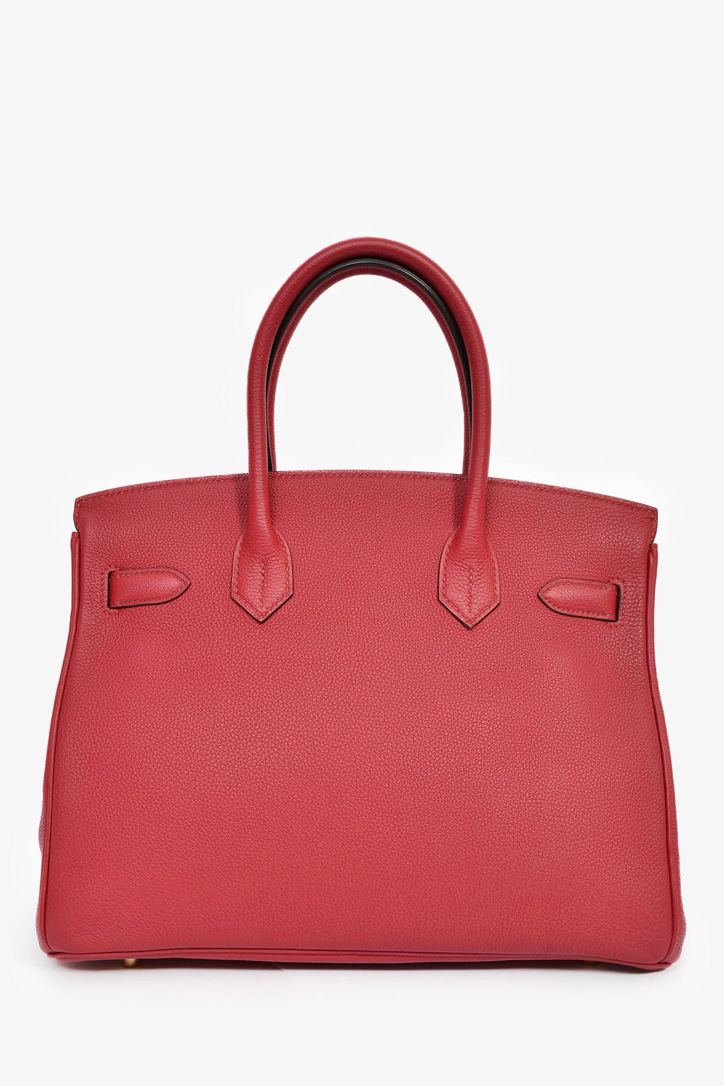 Hermès 2016 Rouge Clemence Leather Birkin 30 GHW