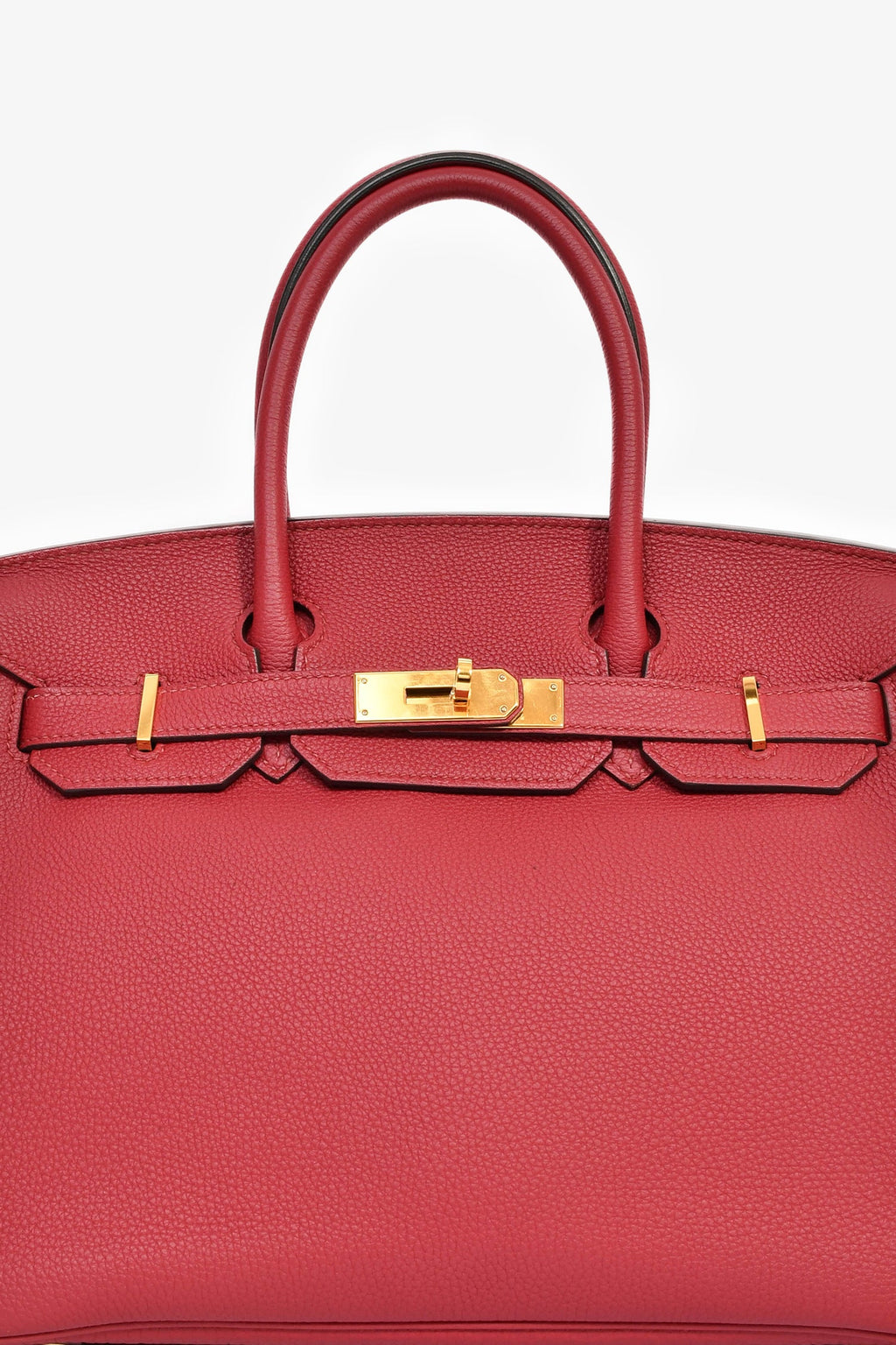 Hermès 2016 Rouge Clemence Leather Birkin 30 GHW