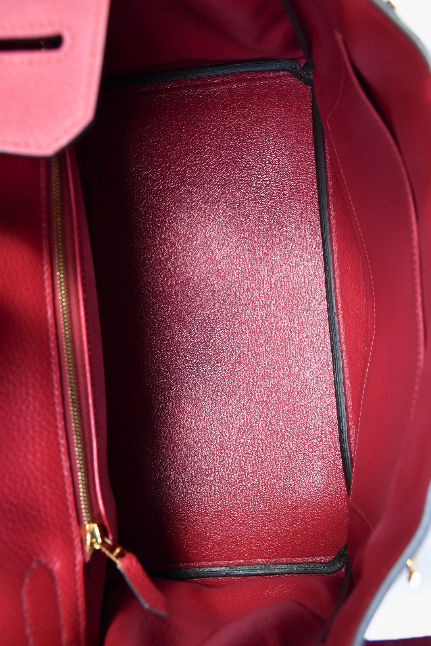 Hermès 2016 Rouge Clemence Leather Birkin 30 GHW