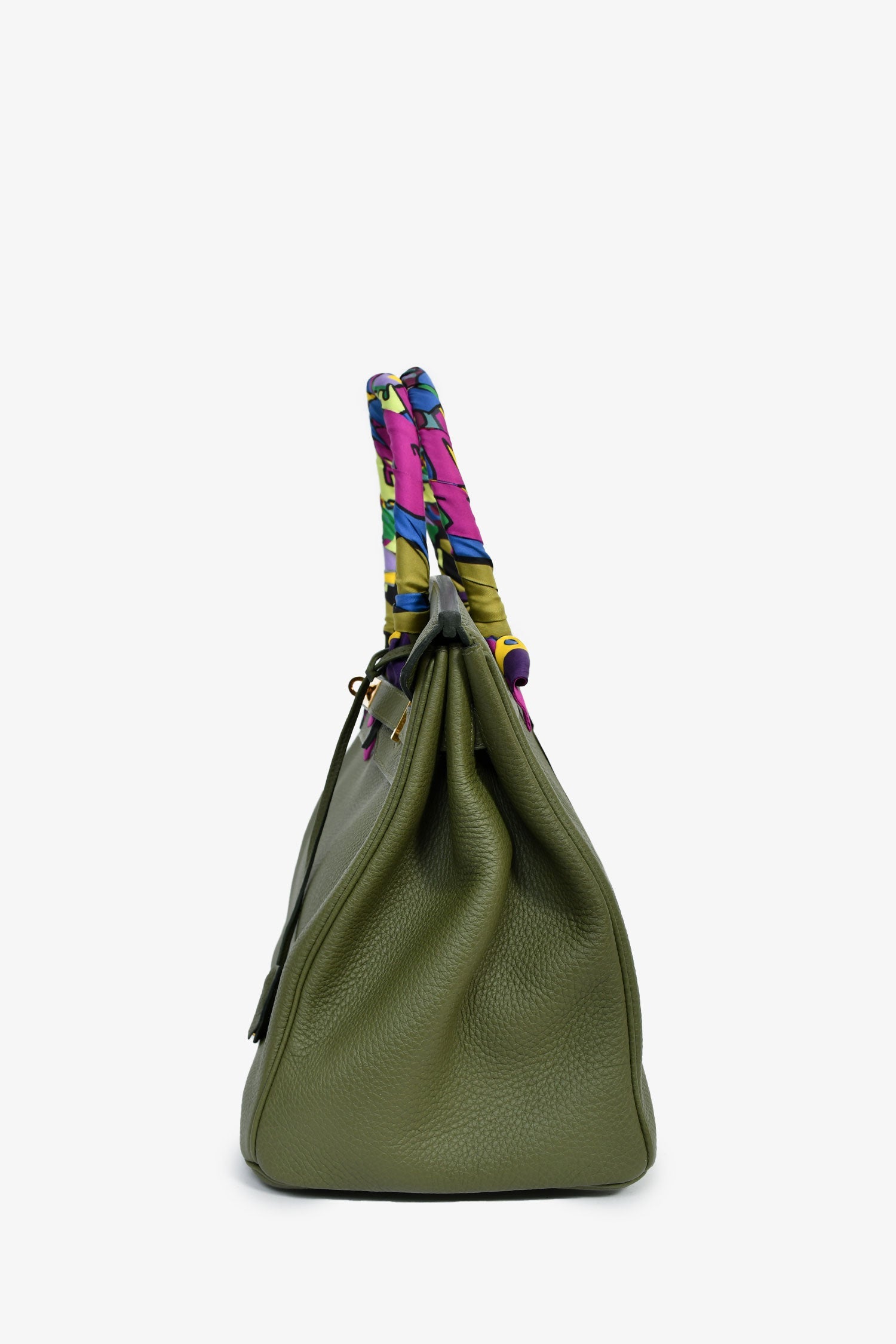 Hermès 2013 Green Canopee Togo Leather Birkin 35