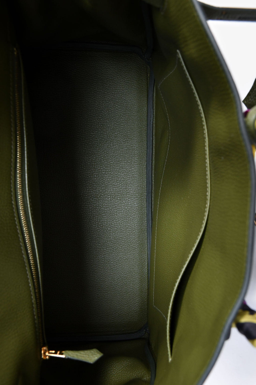 Hermès 2013 Green Canopee Togo Leather Birkin 35