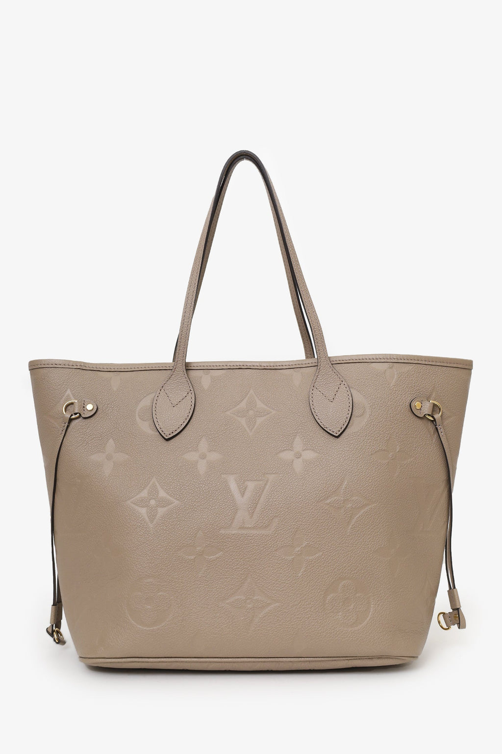 Louis Vuitton Empreinte Leather Handbags Neverfull MM With Pouch
