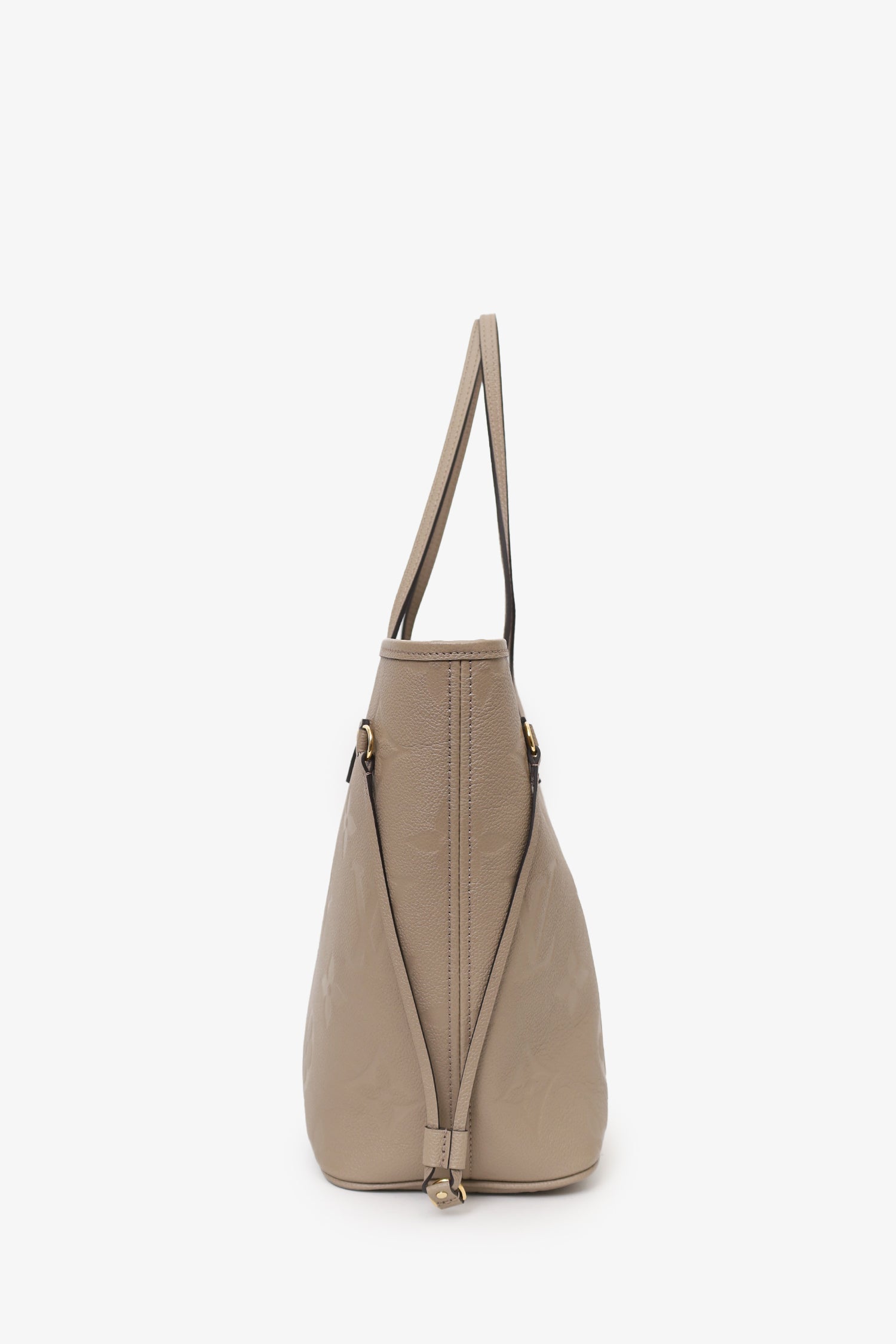 Louis Vuitton Empreinte Leather Handbags Neverfull MM With Pouch
