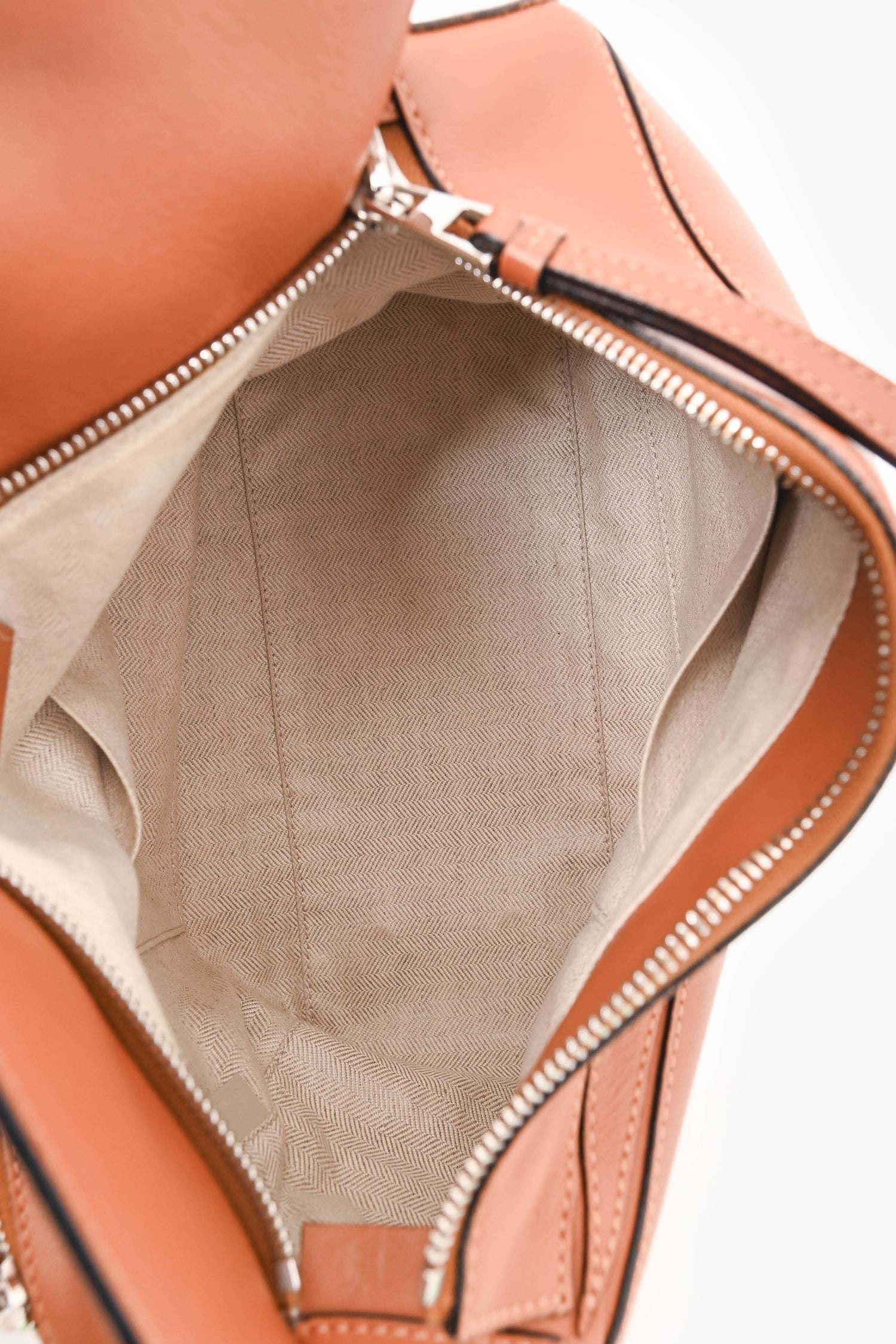 Loewe 2016 Brown Leather Medium Puzzle Bag with Strap