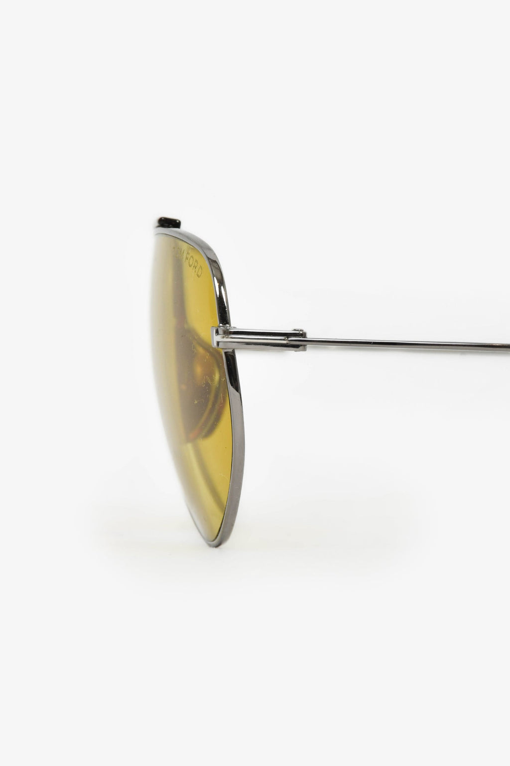 Tom Ford Black/Yellow Lens 'Drew' Sunglasses