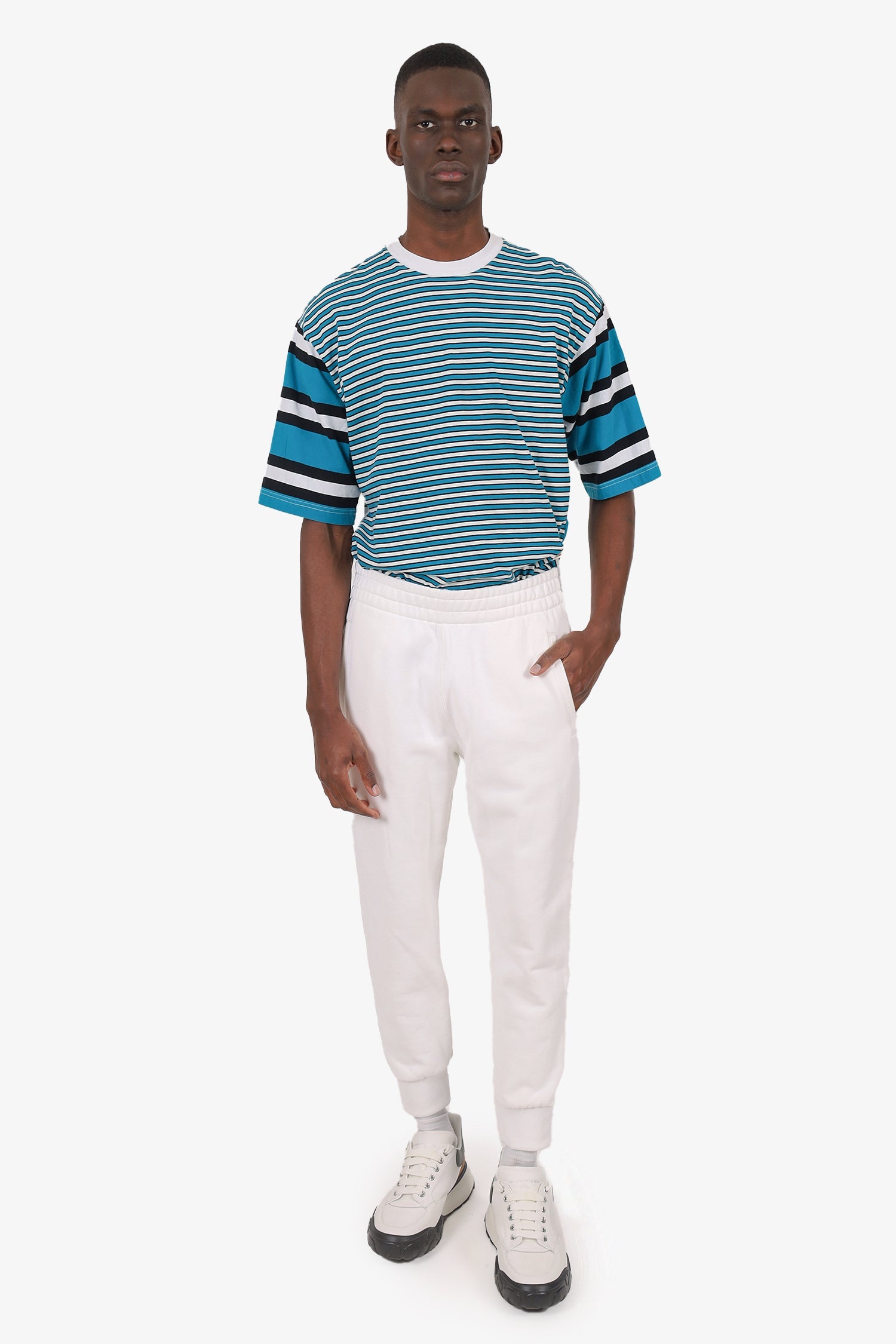 Alexander Wang White Sweatpants Estimated Size XL Mens