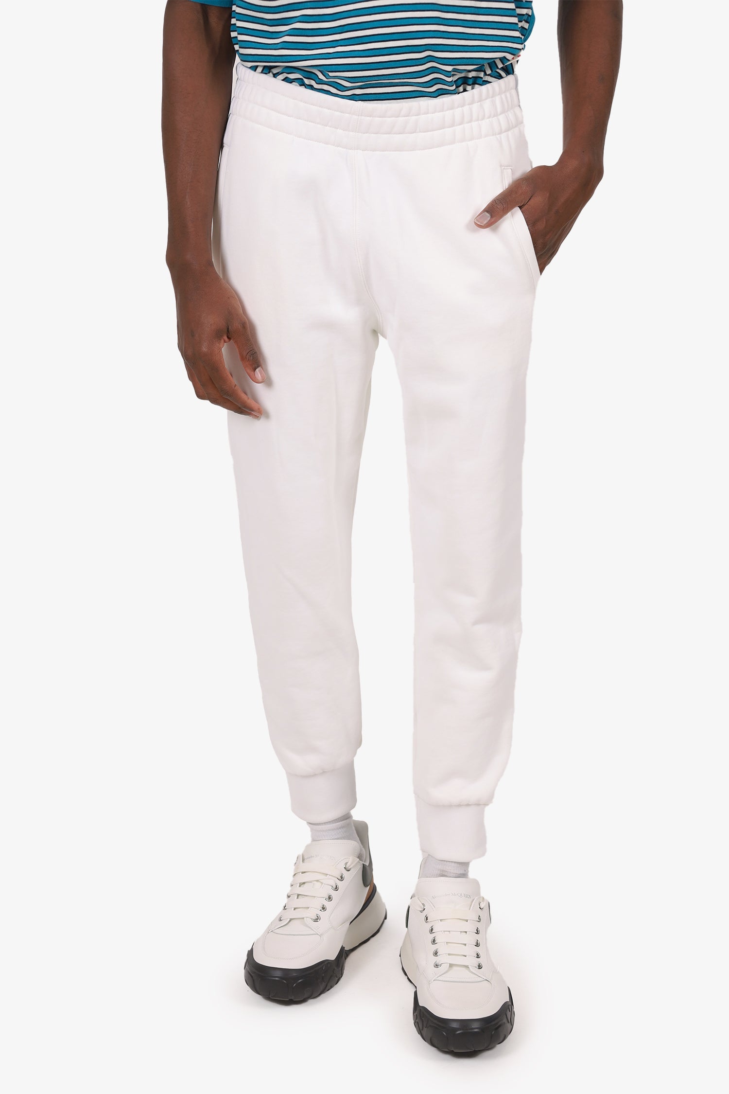 Alexander Wang White Sweatpants Estimated Size XL Mens