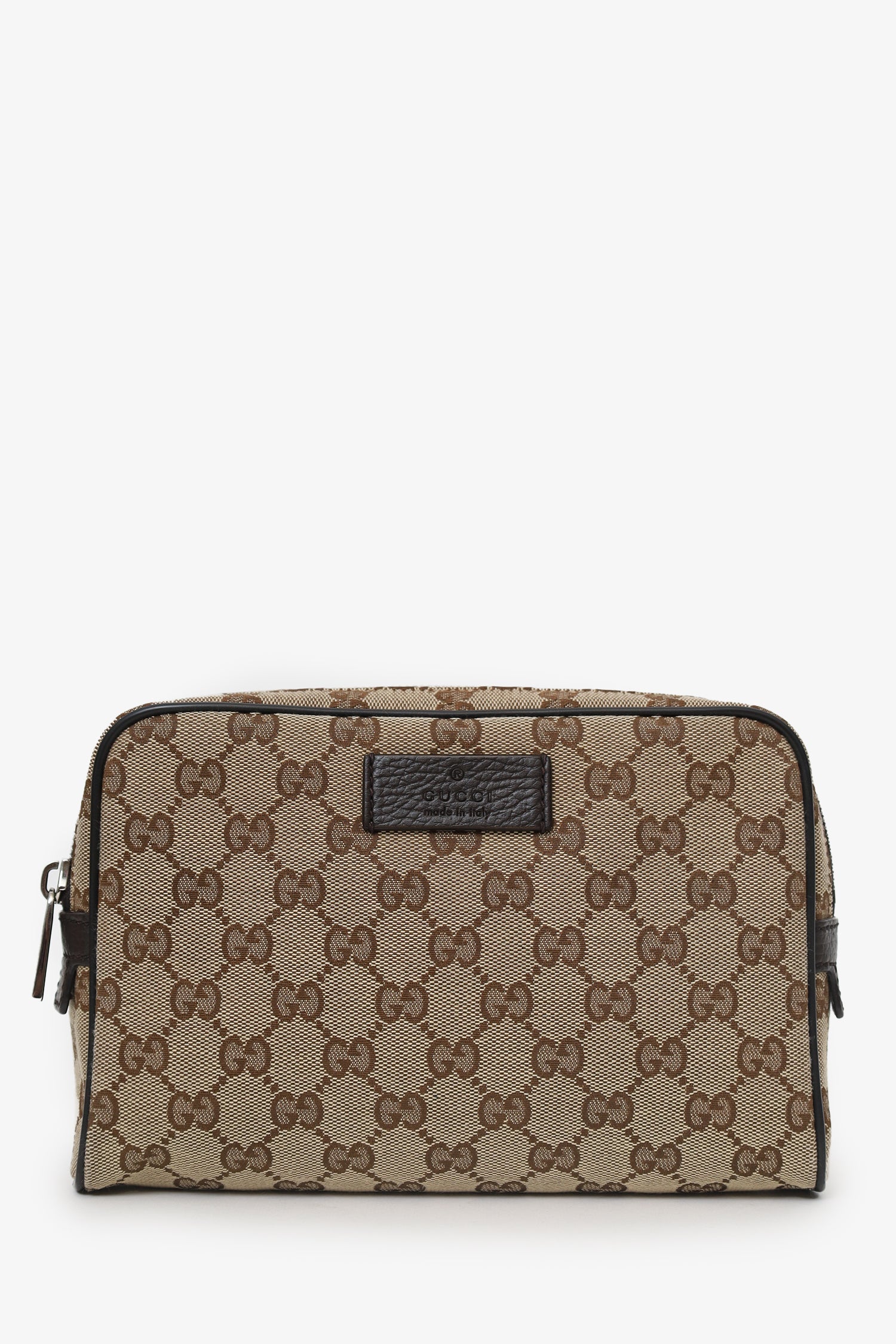 Gucci Brown/Beige GG Canvas Monogram Belt Bag