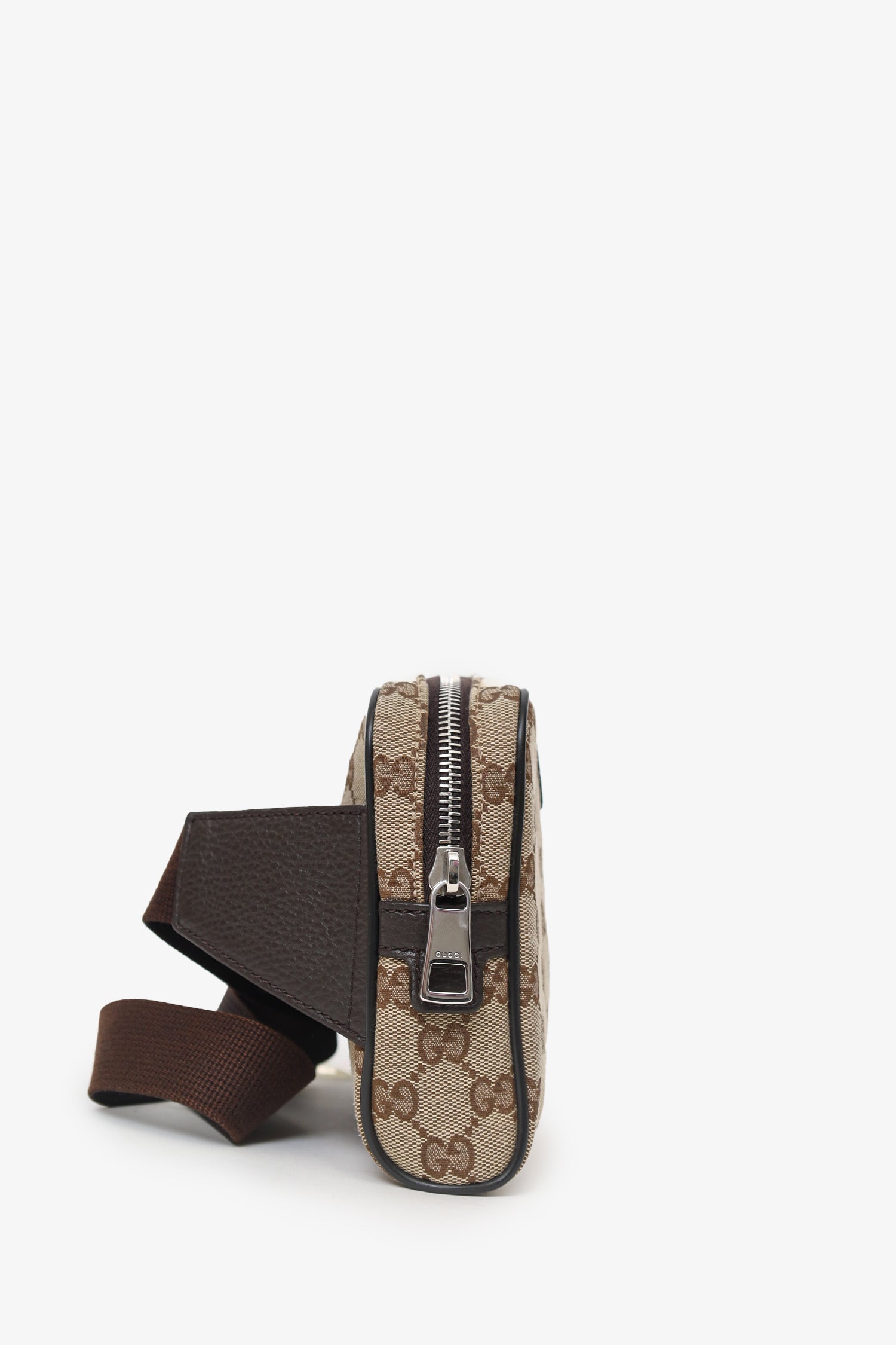 Gucci Brown/Beige GG Canvas Monogram Belt Bag