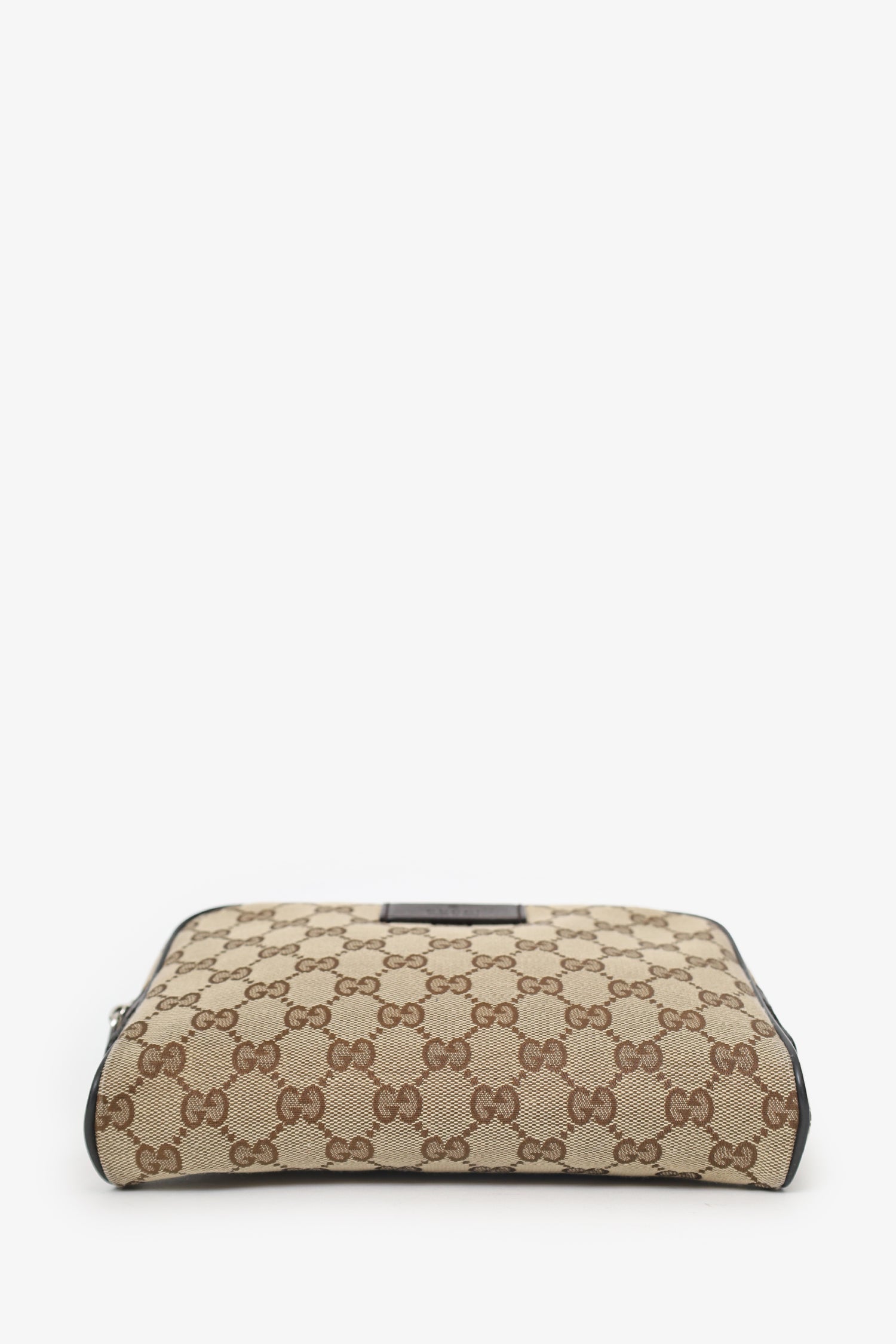 Gucci Brown/Beige GG Canvas Monogram Belt Bag