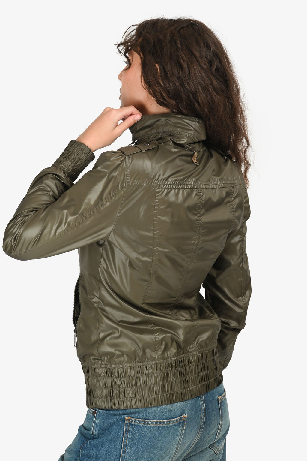 Mackage Green Hooded Windbreaker Estimated Size S