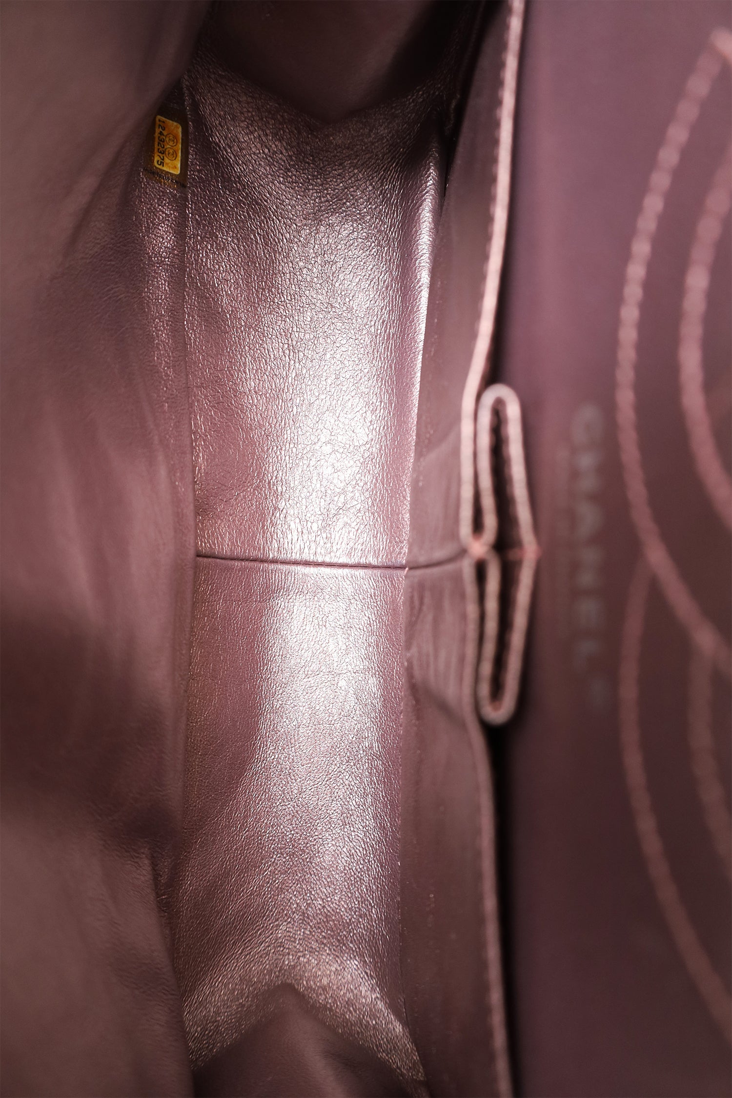 Pre-Loved Chanel™ 2008-09 Brown Metallic Aged Calfskin Quilted 2.55 Reissue Shoulder Bag