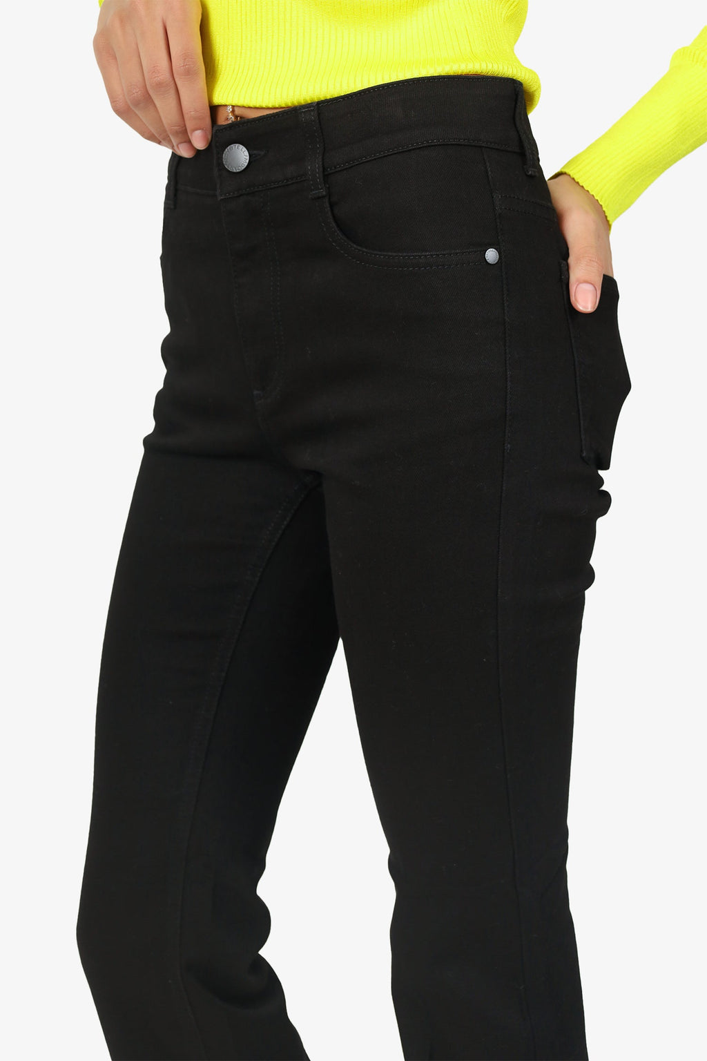 Stella McCartney Black Denim Flared Jeans Size 27