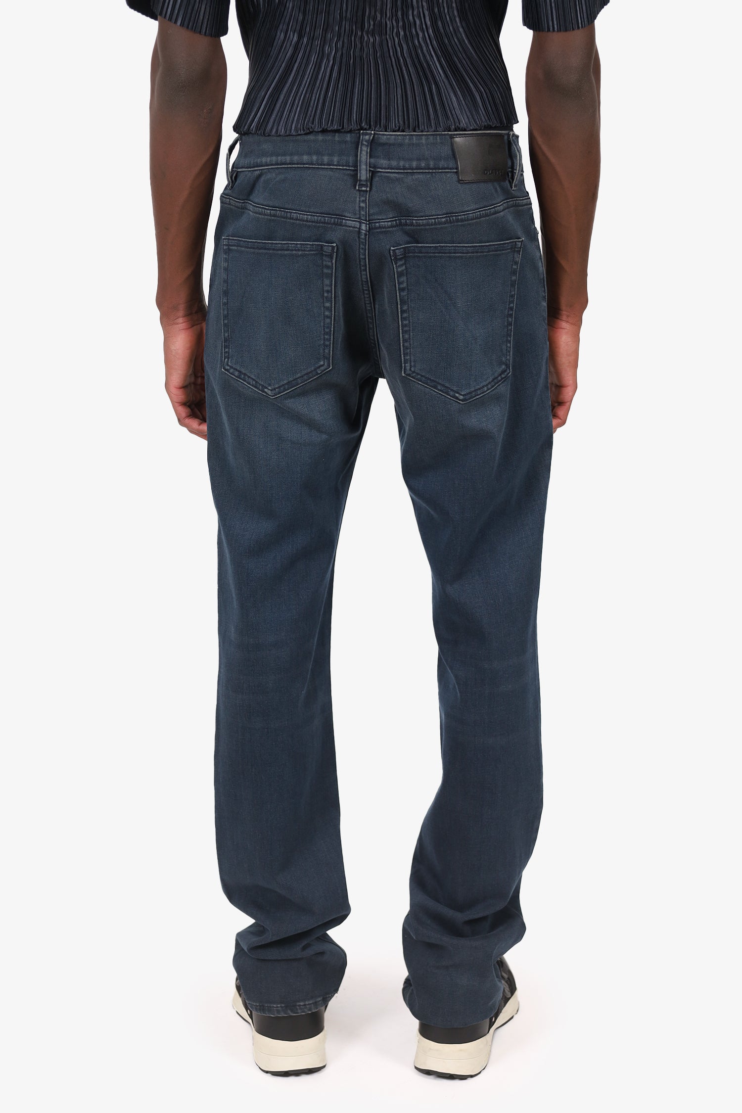 DL1961 Black Nick Slim Straight Leg Jeans Size 30/34