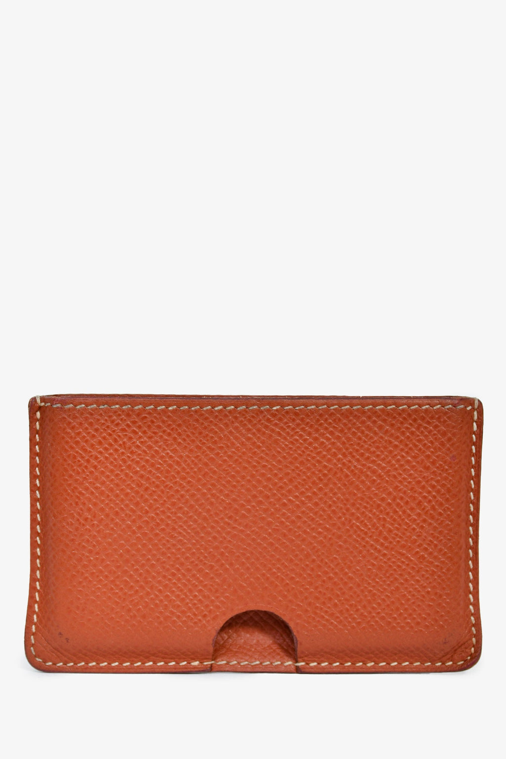 Hermès Brown Leather Single  Holder