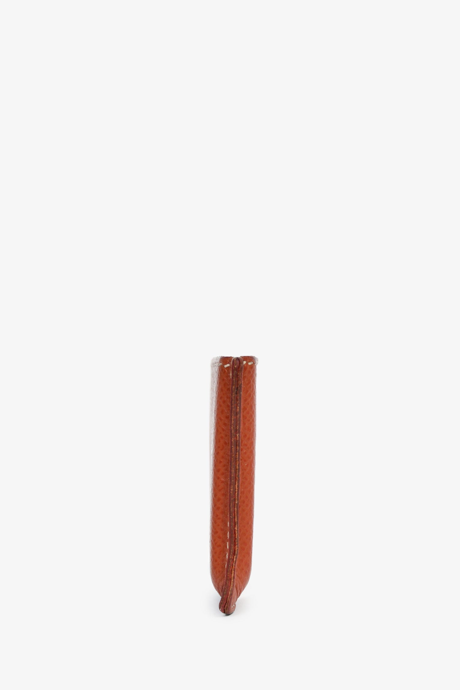 Hermès Brown Leather Single  Holder