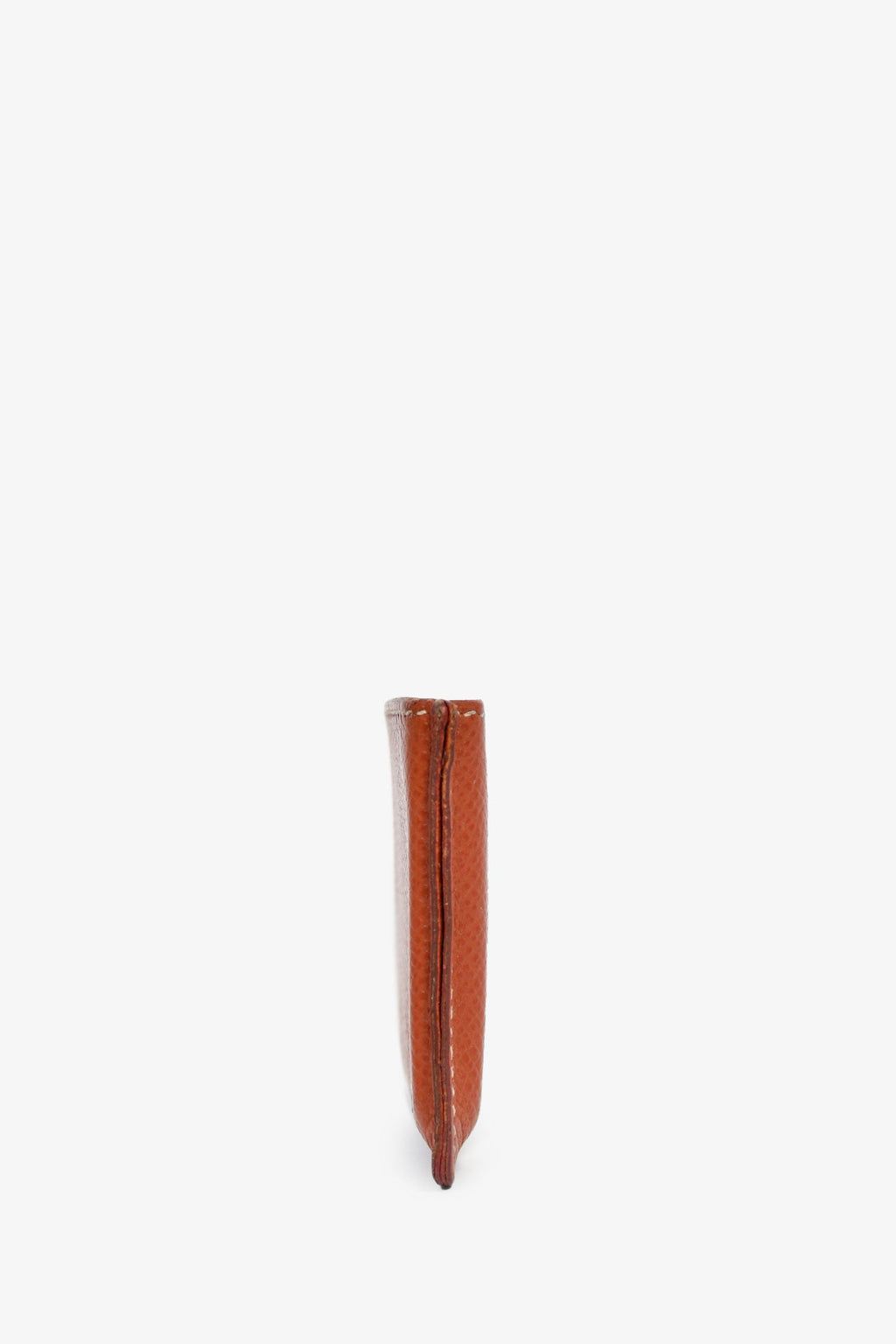 Hermès Brown Leather Single  Holder