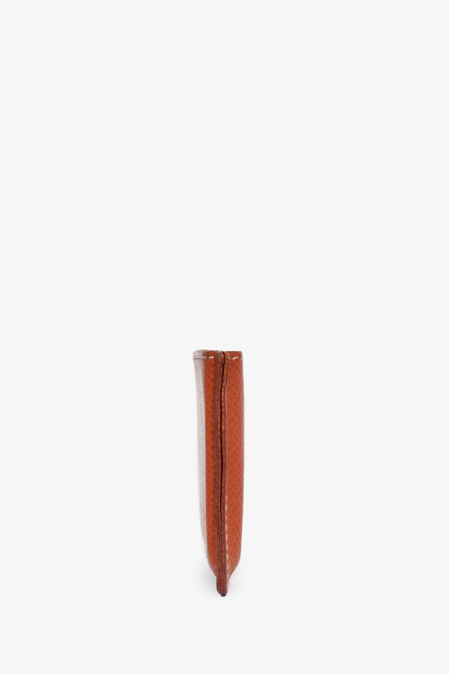Hermès Brown Leather Single  Holder