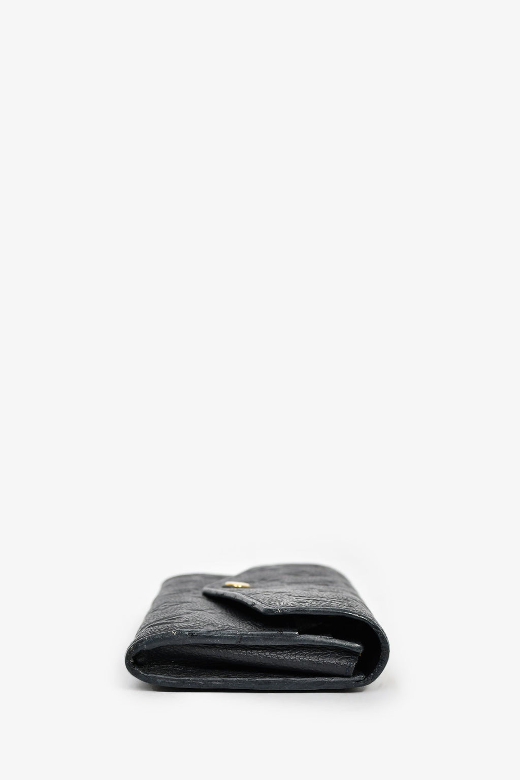Louis Vuitton 2019 Black Empreinte 'Sarah' Wallet with Extra Insert (As Is)