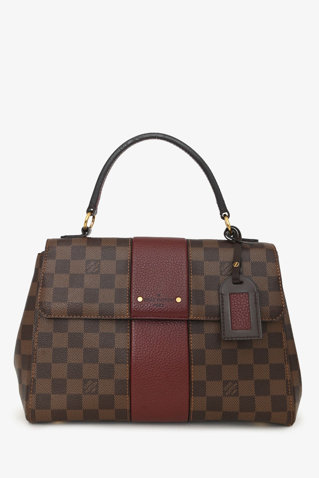 Louis Vuitton 2018 Damier Ebene Bond Street Top Handle with Strap