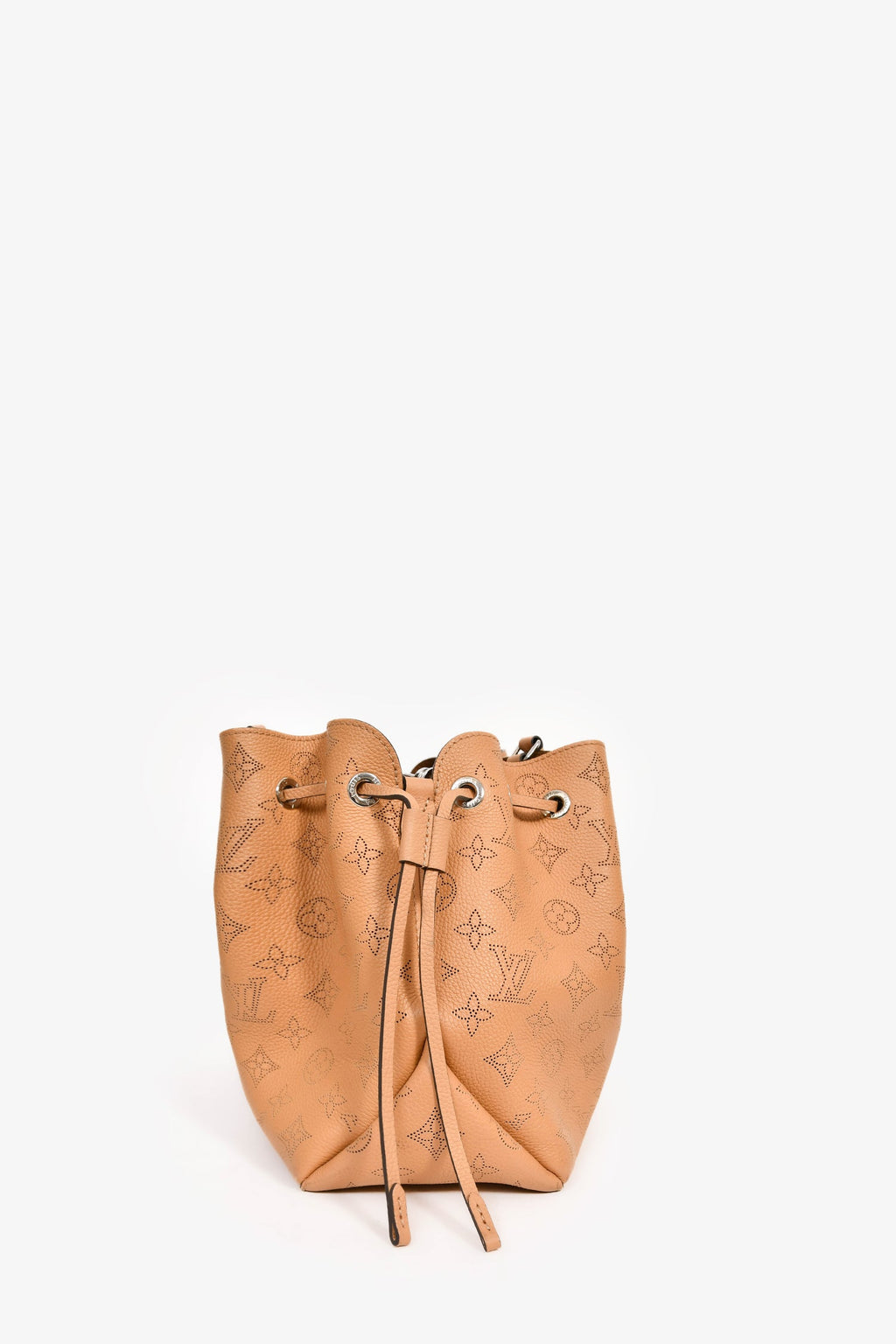 Louis Vuitton Camel Mahina Leather 'Bella' 3-Way Tote
