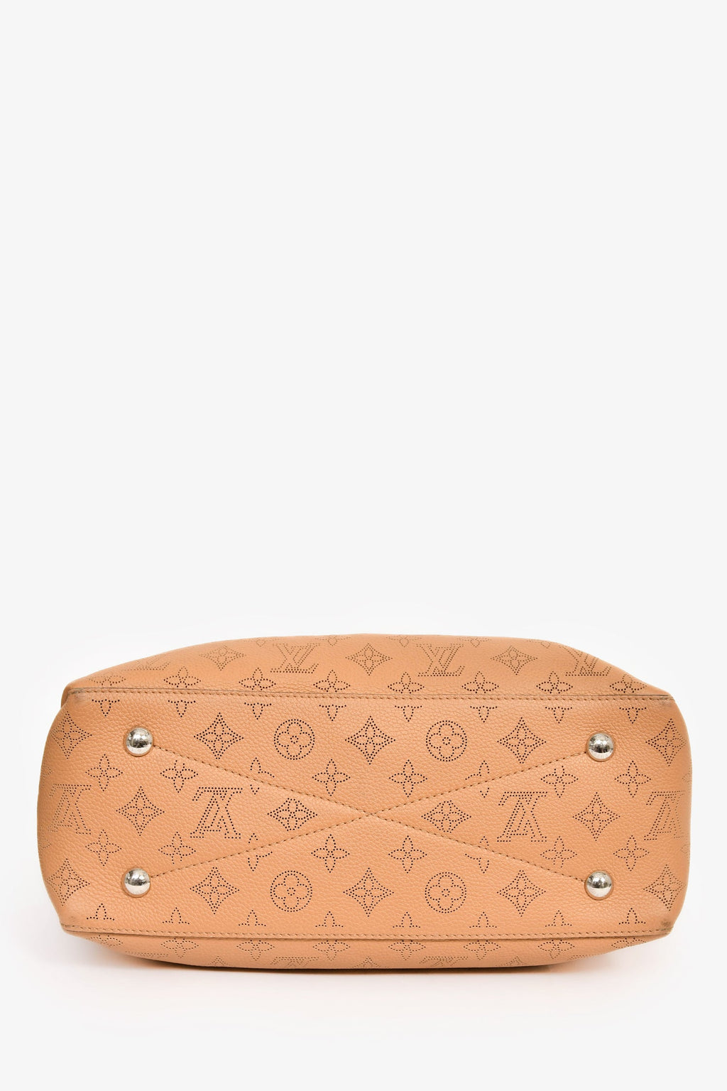 Louis Vuitton Camel Mahina Leather 'Bella' 3-Way Tote