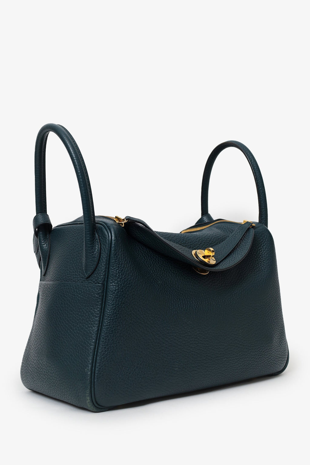 Hermes 2018 6O vert cypress Clemence Lindy 26