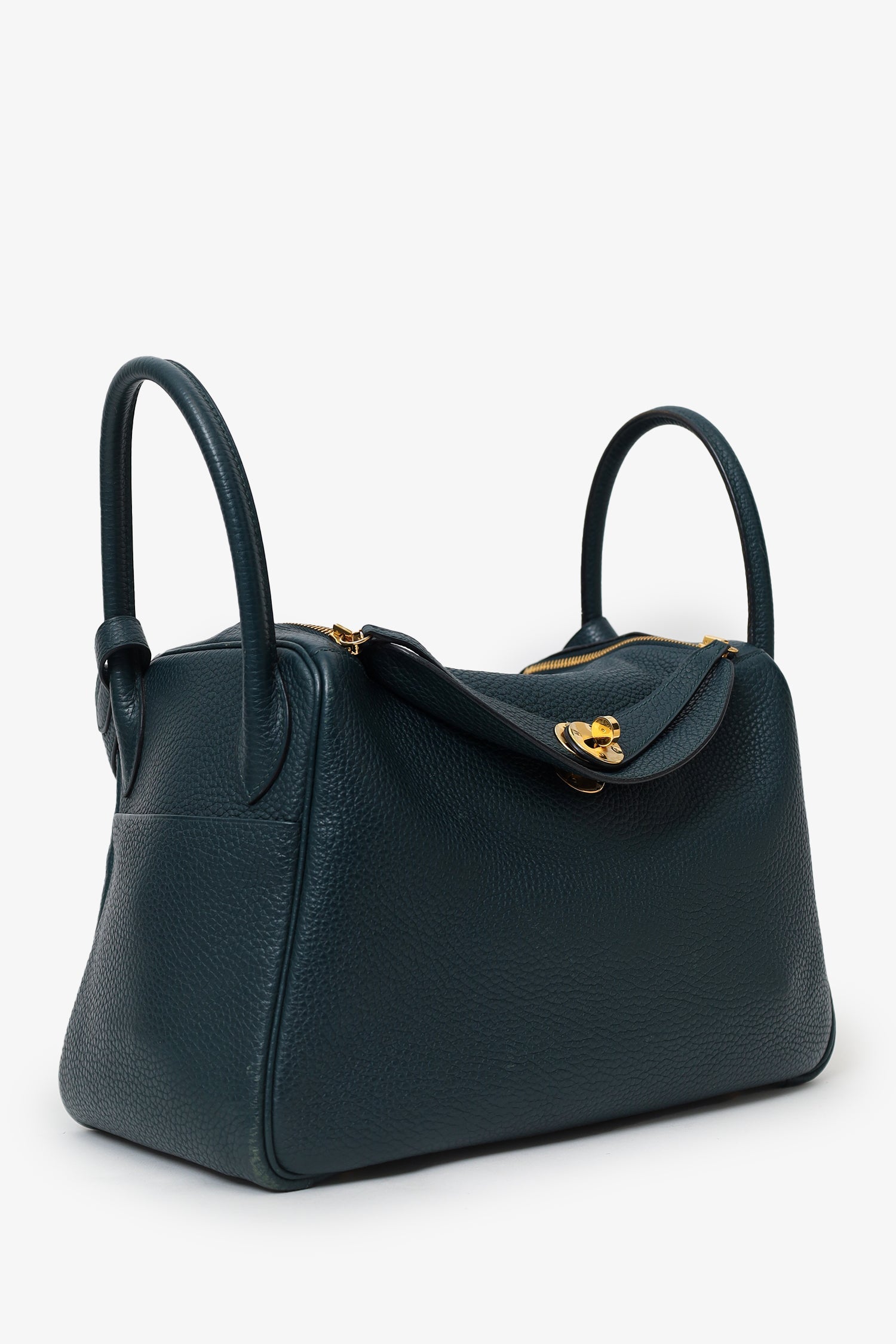 Hermes 2018 6O vert cypress Clemence Lindy 26