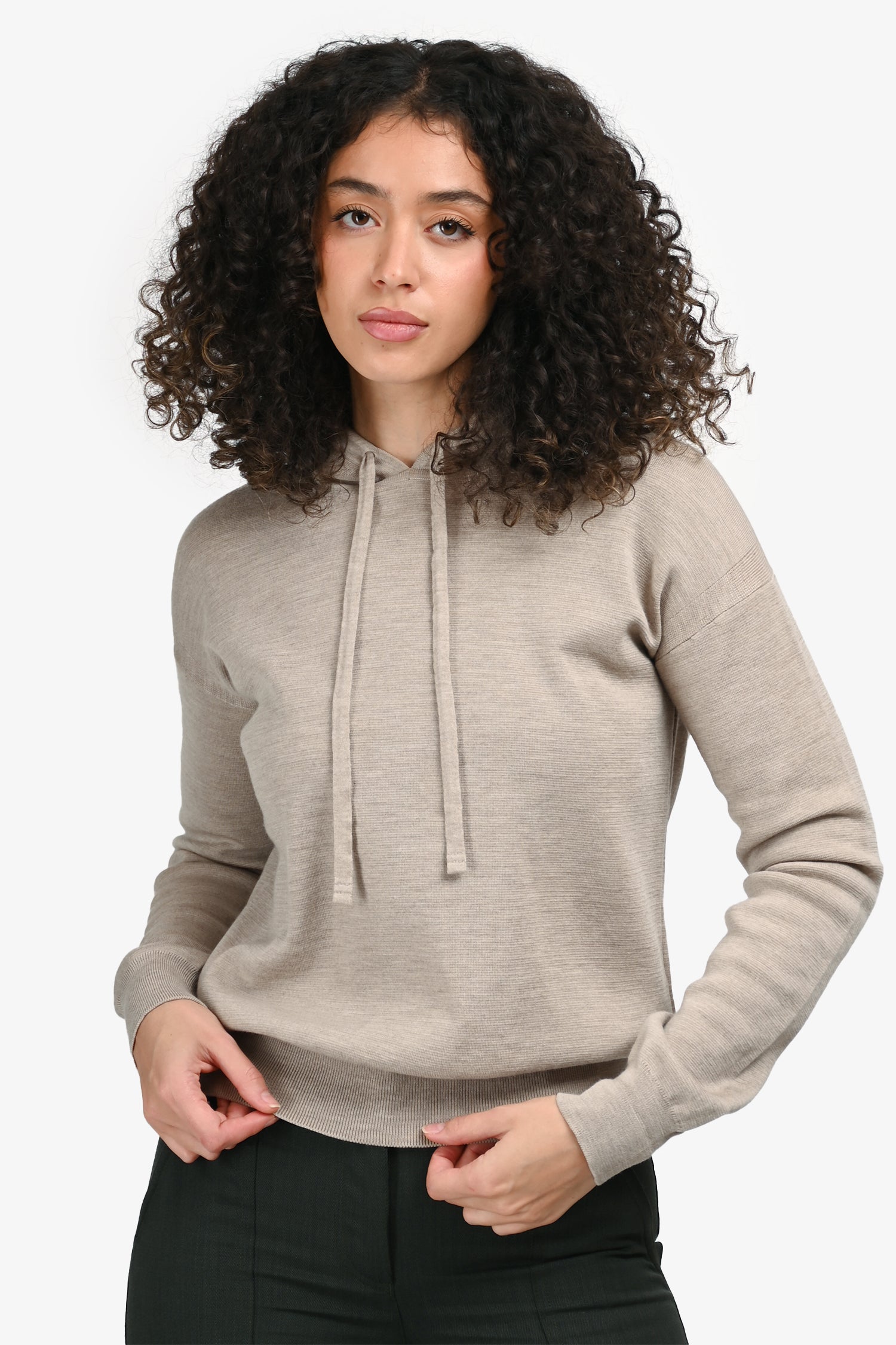 Canada Goose Cream Wool Hoodie Size XS