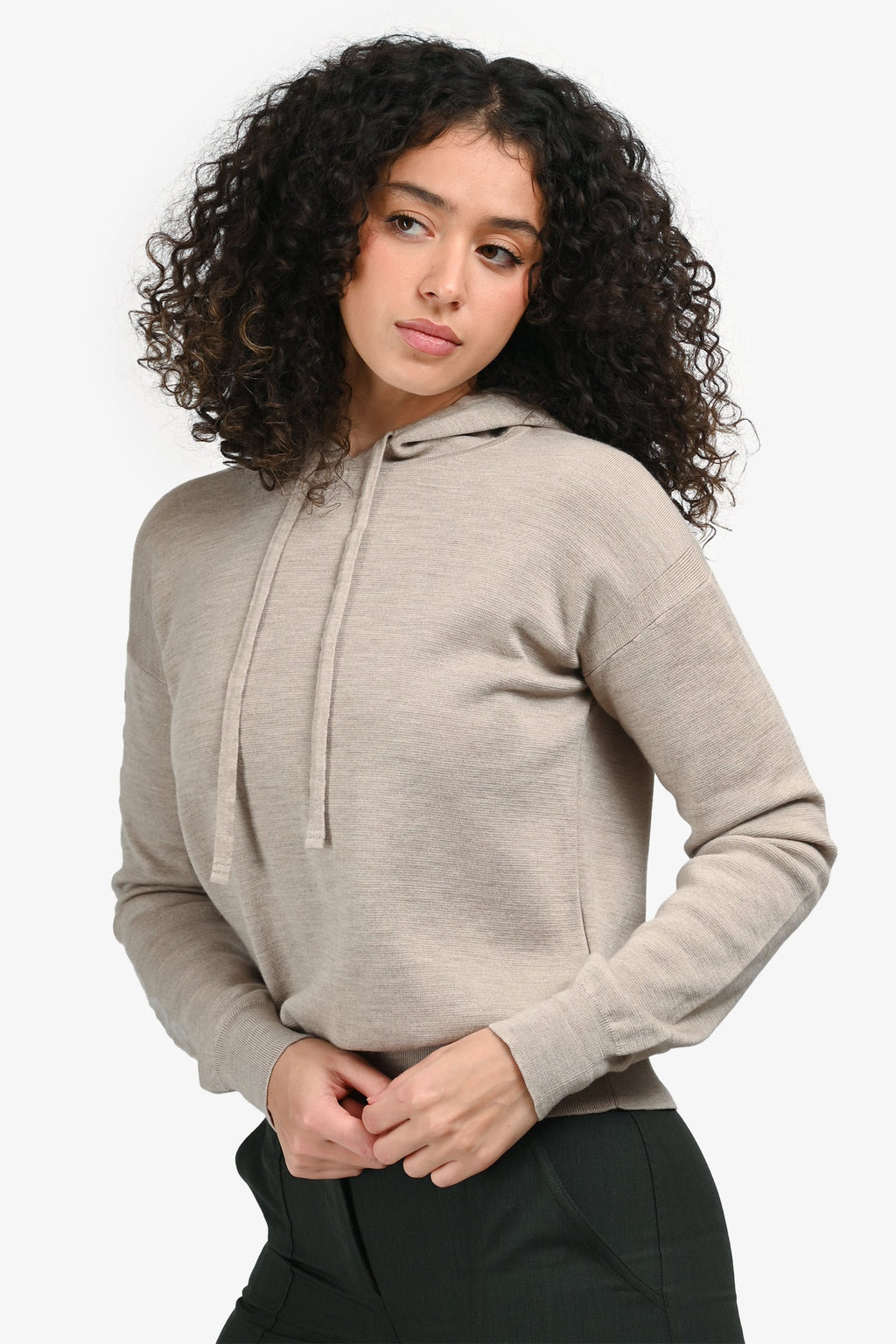 Canada Goose Cream Wool Hoodie Size XS
