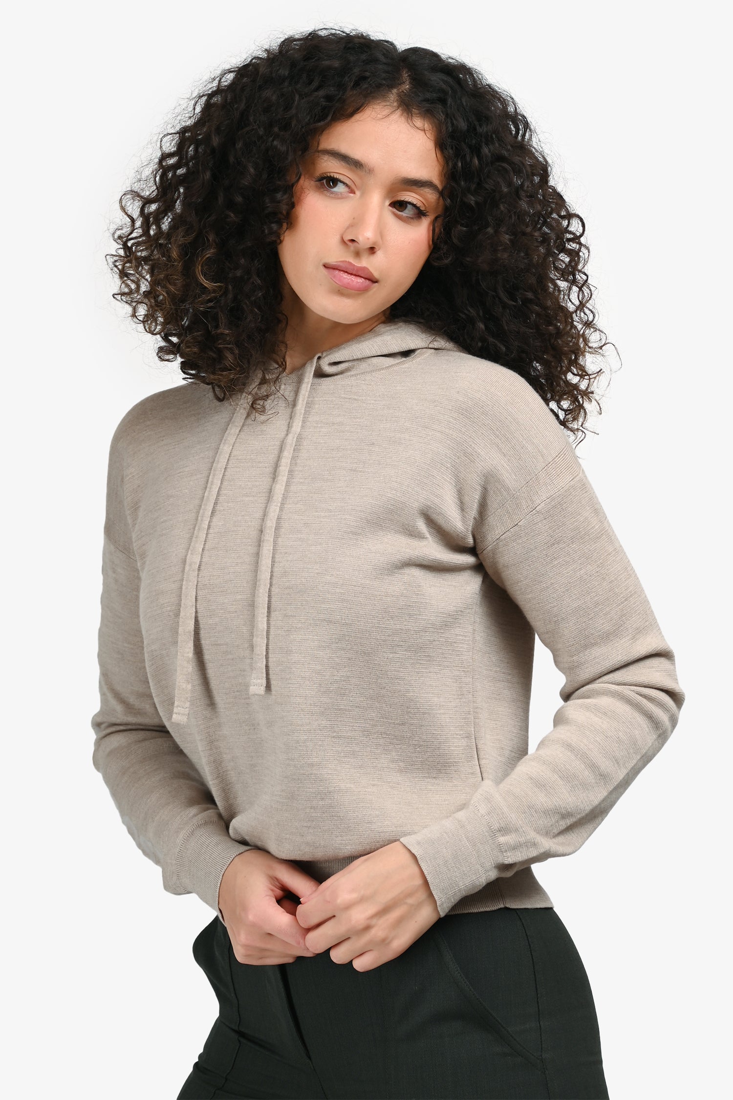 Canada Goose Cream Wool Hoodie Size XS