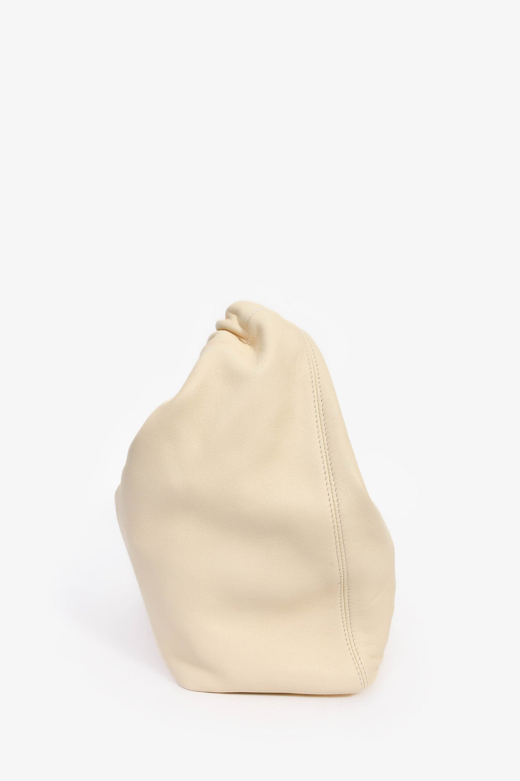 Loewe Cream Leather 'Squeeze' Small Chain Shoulder Bag