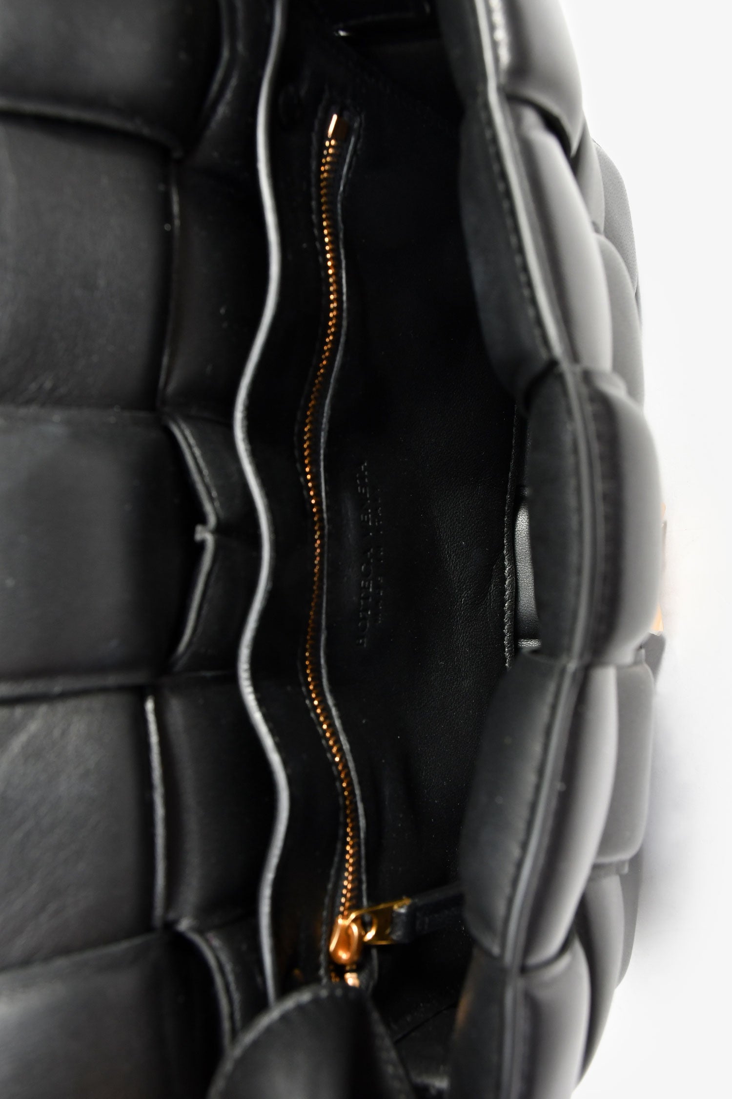Bottega Veneta Black Padded Leather Cassette Crossbody Bag