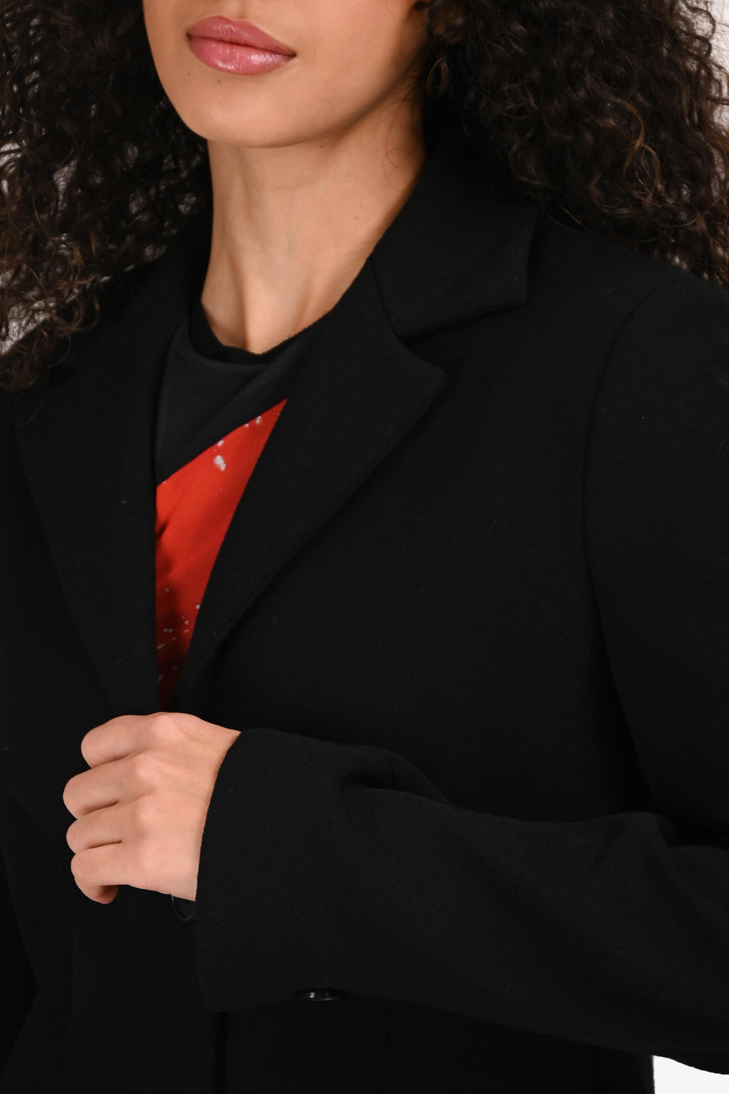 The Row Black Wool Tailored Blazer Size 4