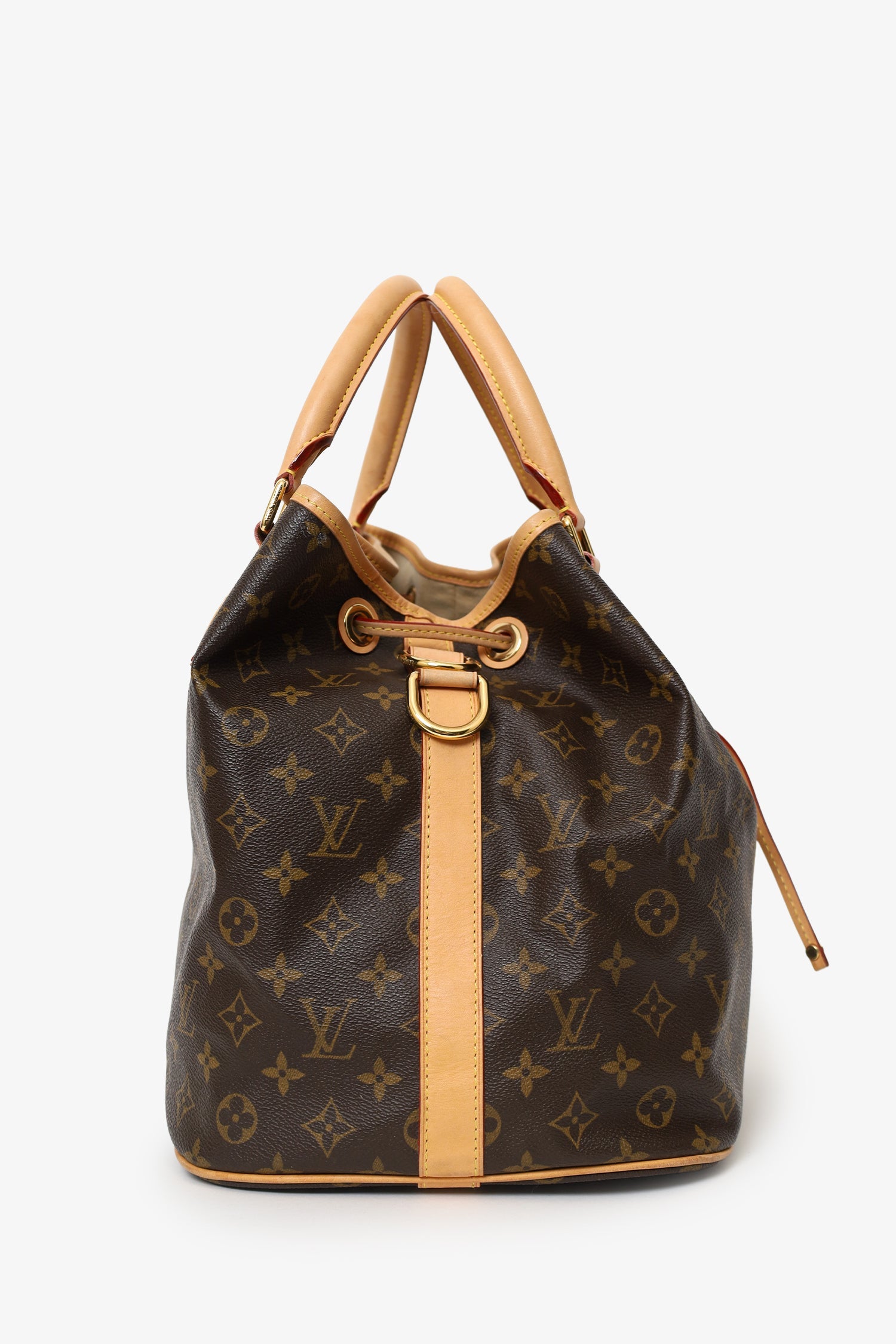 Louis Vuitton 2010 Monogram Canvas Eden Neo Bucket Bag With Strap