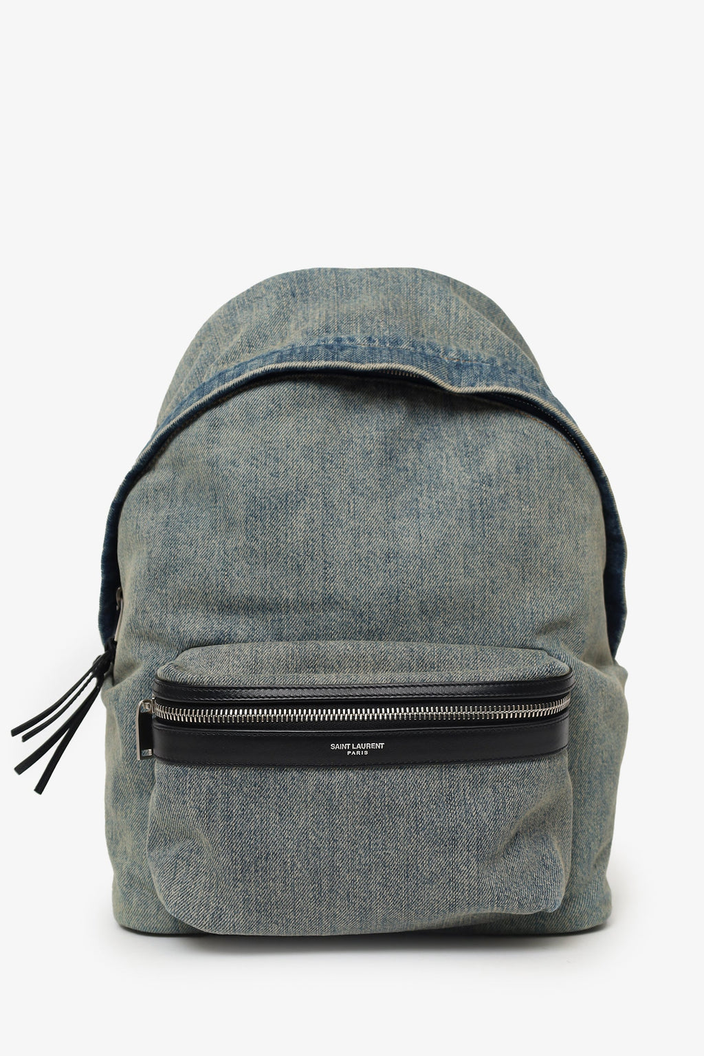 Saint Laurent Denim City Backpack