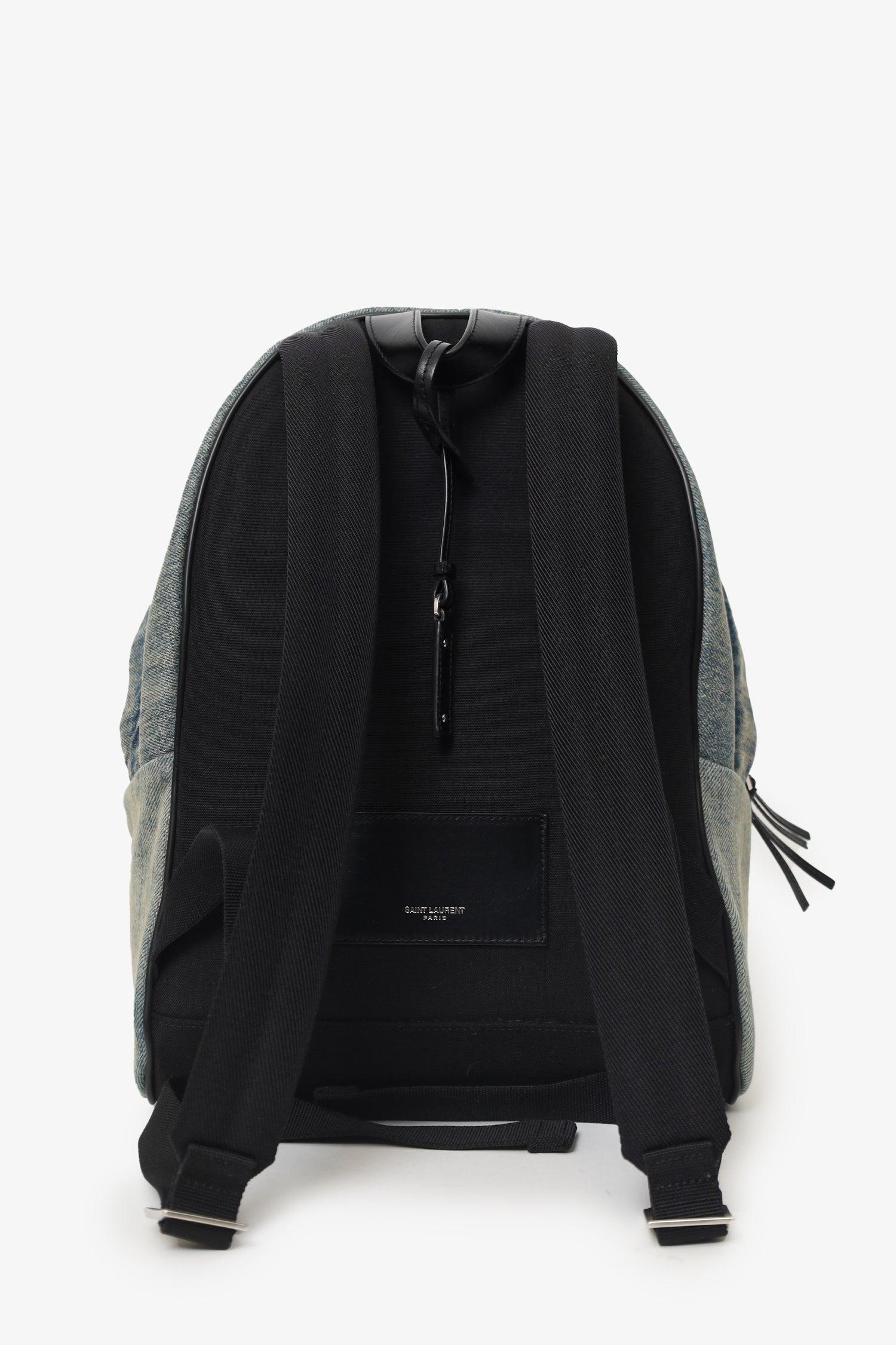 Saint Laurent Denim City Backpack