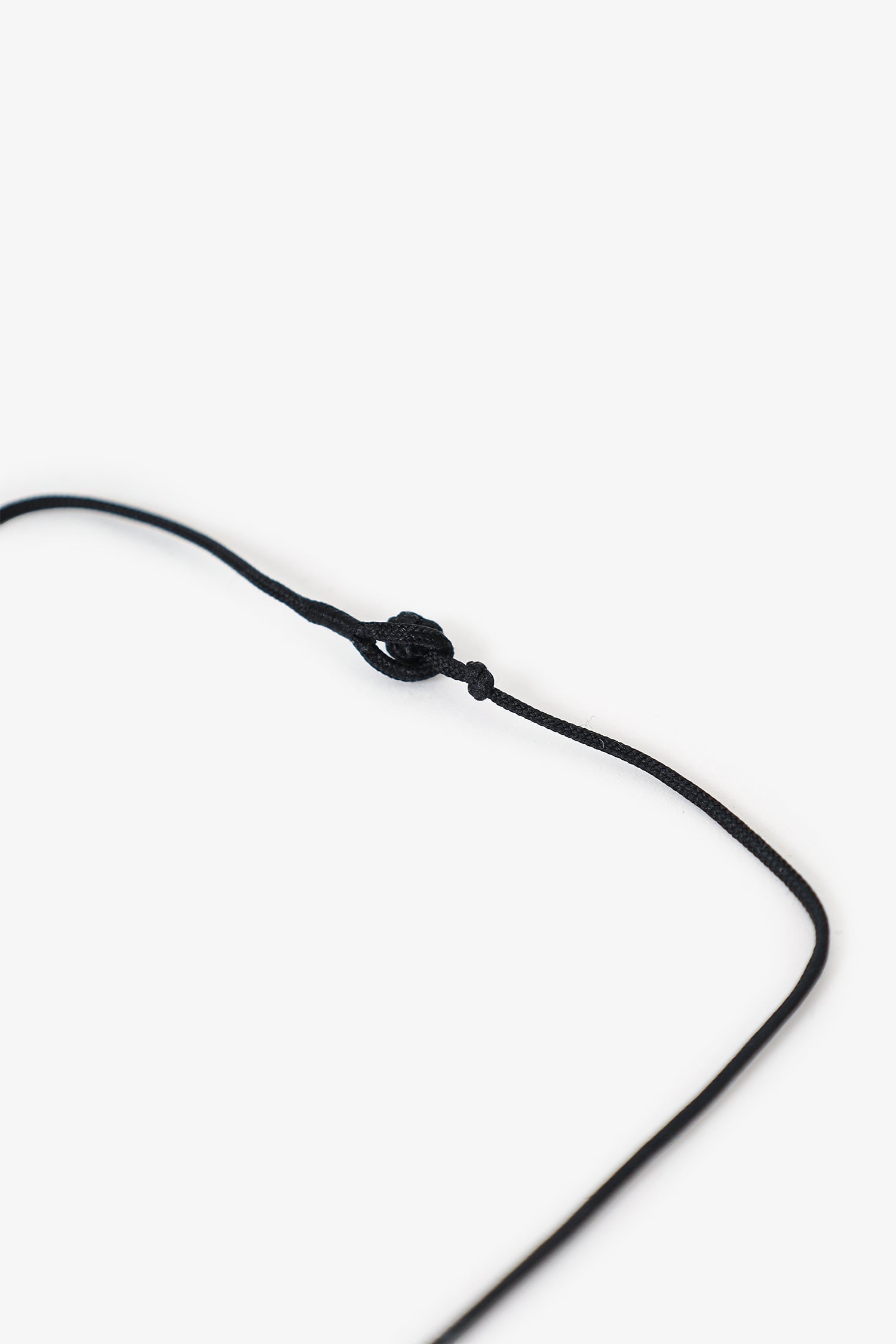 Tiffany & Co. Sterling Silver Elsa Peretti Round Pendant Silk Cord Necklace