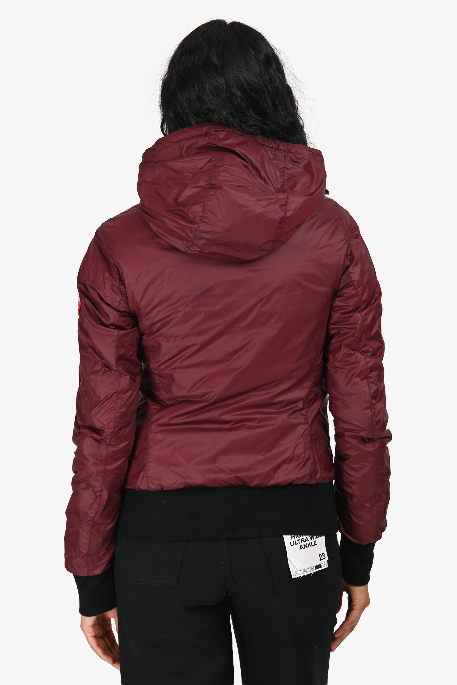 Canada Goose Burgundy Lightweight Down Jacket Size XS