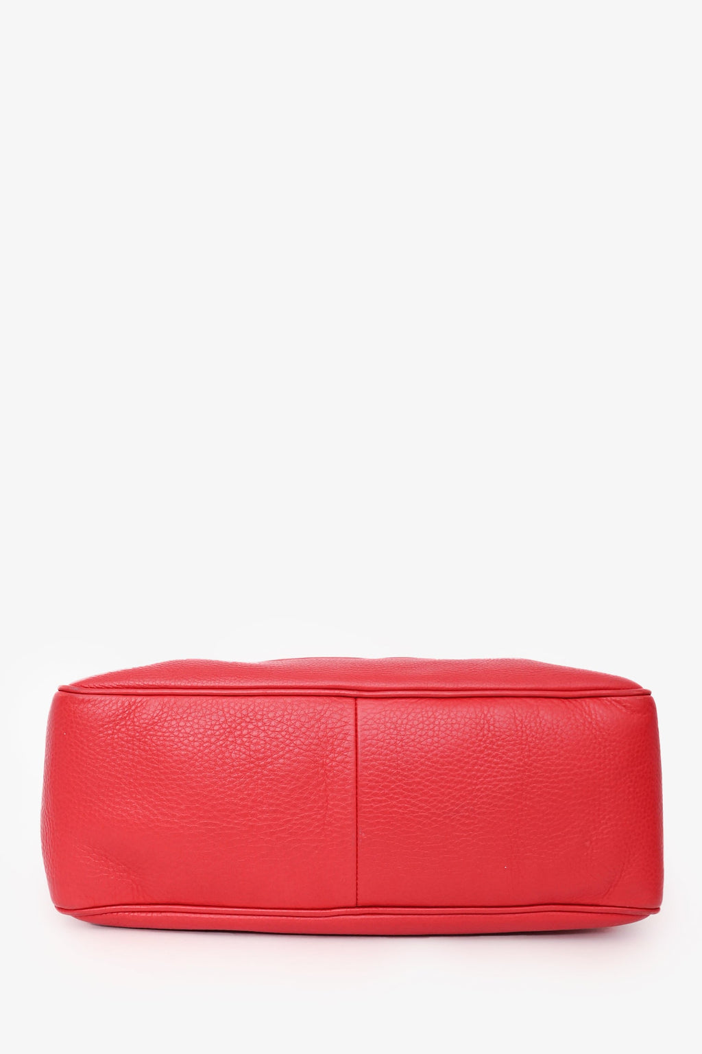 Gucci Red Leather Soho Chain Shoulder Bag