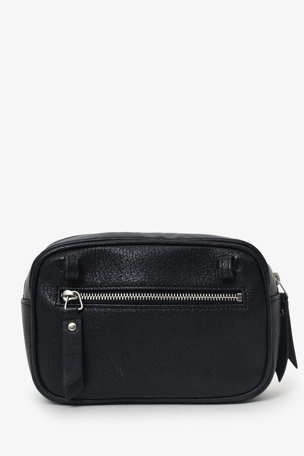 Saint Laurent Black Lambskin Monogram Lou Belt Bag