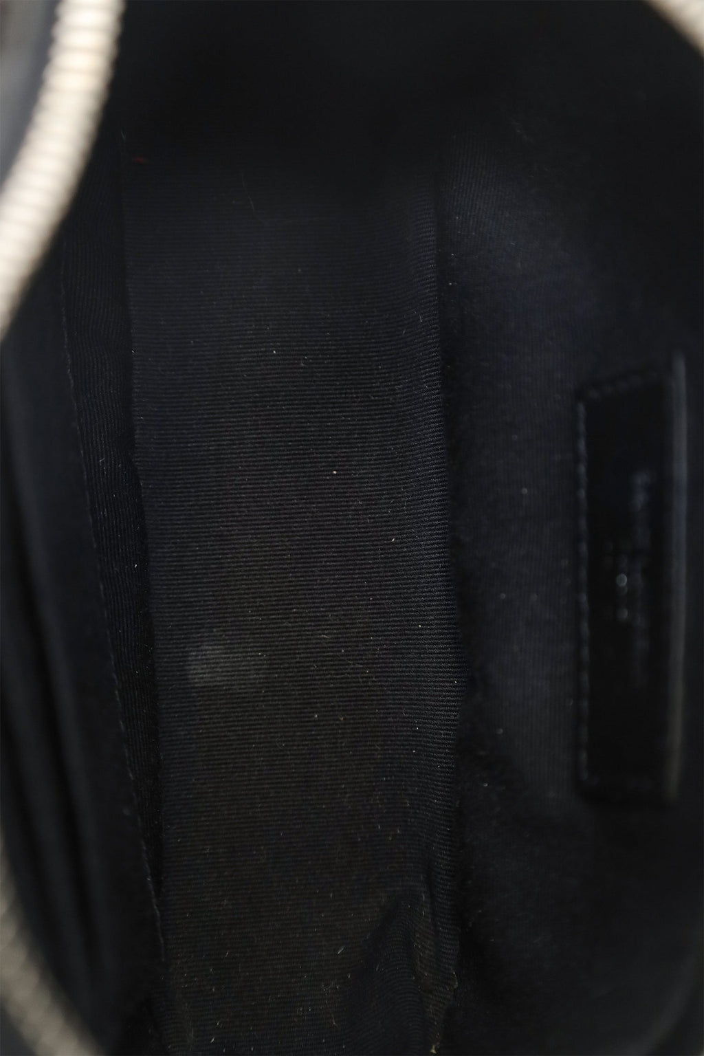 Saint Laurent Black Lambskin Monogram Lou Belt Bag