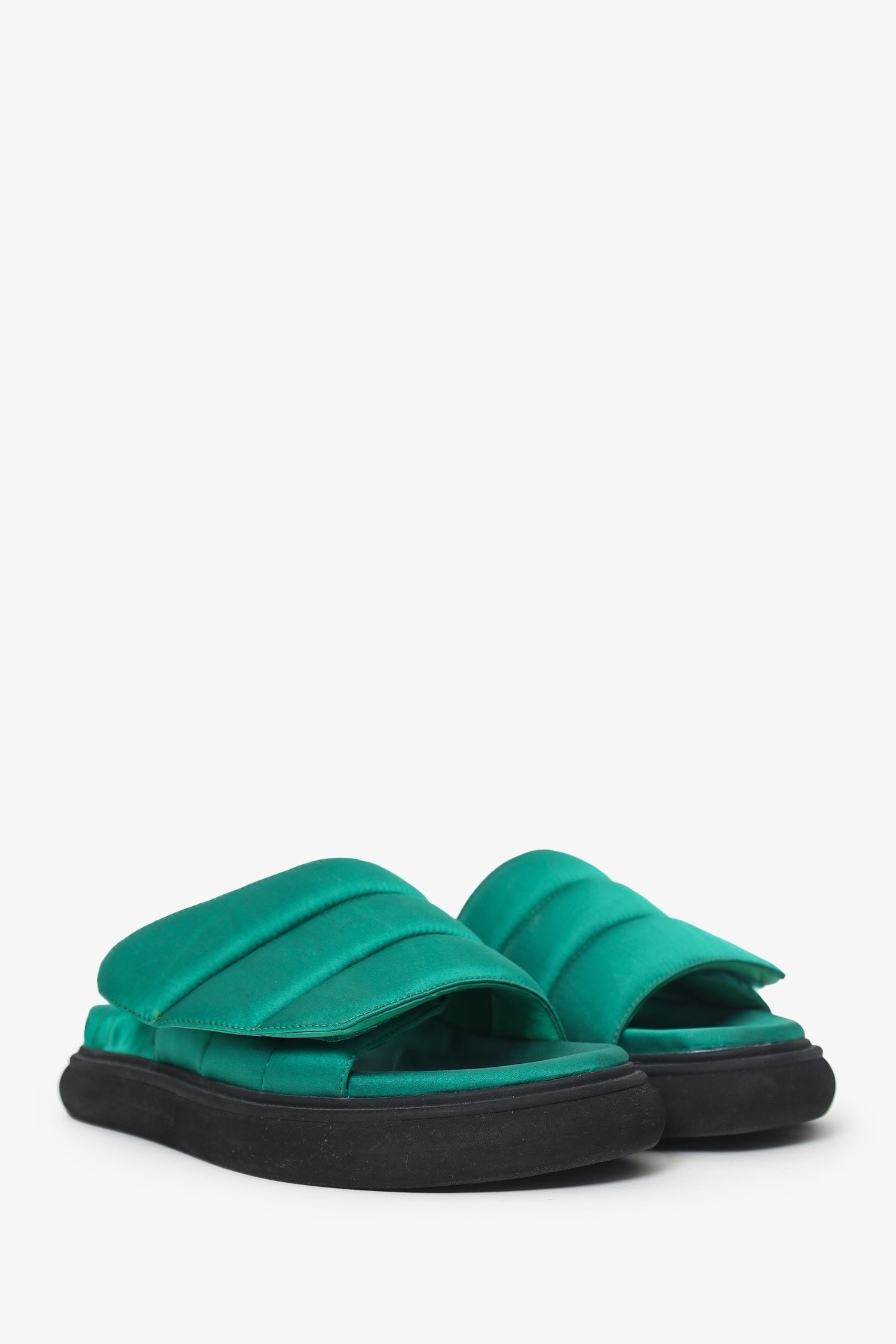 Alias Mae Green Padded Clove Sandals