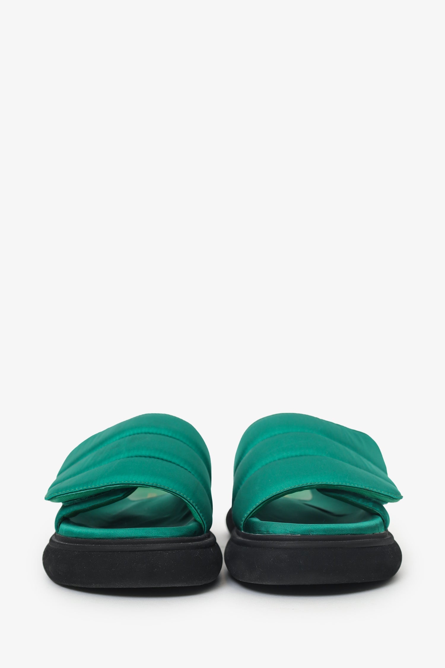 Alias Mae Green Padded Clove Sandals