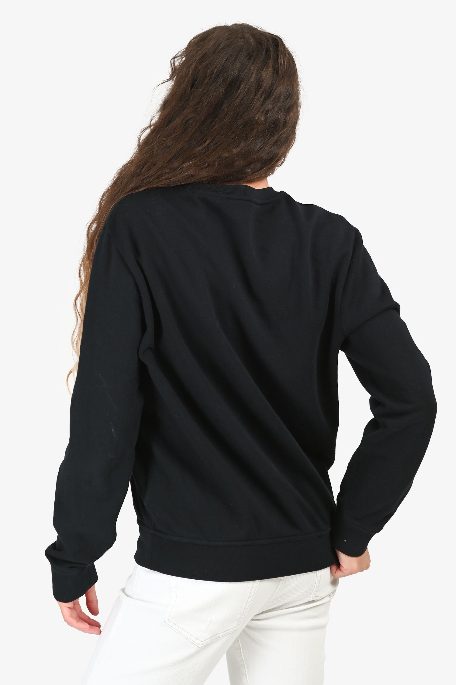 Hermès Black Graphic Print Sweatshirt Size M