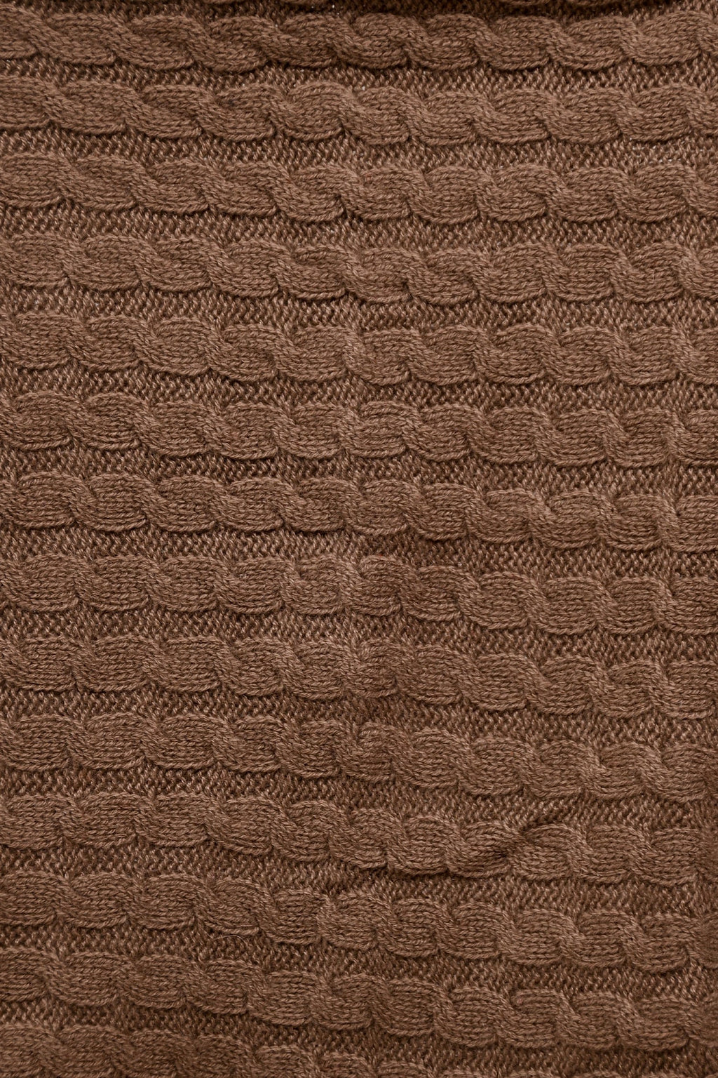 Loro Piana Brown Cashmere Infinity Scarf