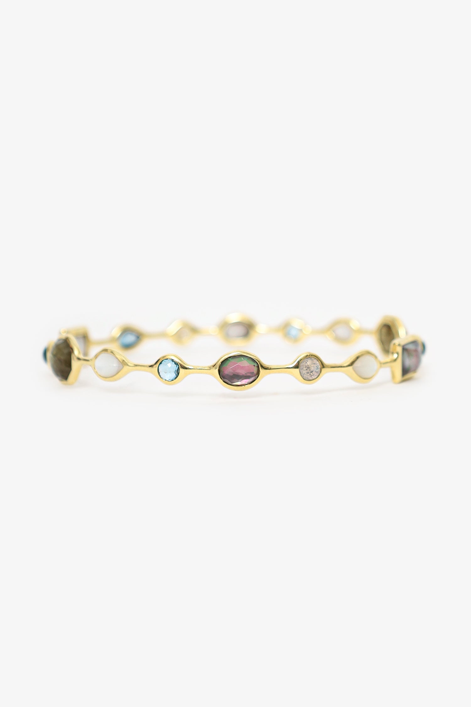 Ippolita 18K/Mixed Gemstone Bangle