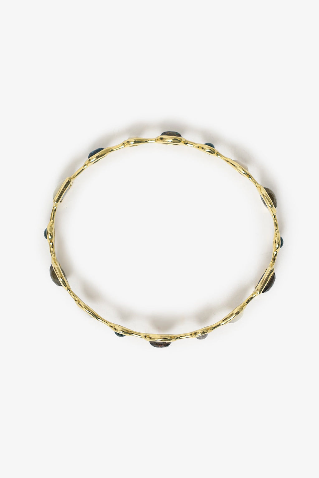Ippolita 18K/Mixed Gemstone Bangle