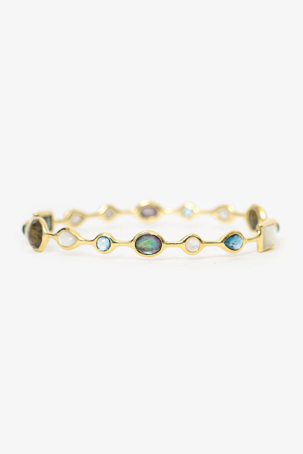 Ippolita 18K/Mixed Gemstone Bangle